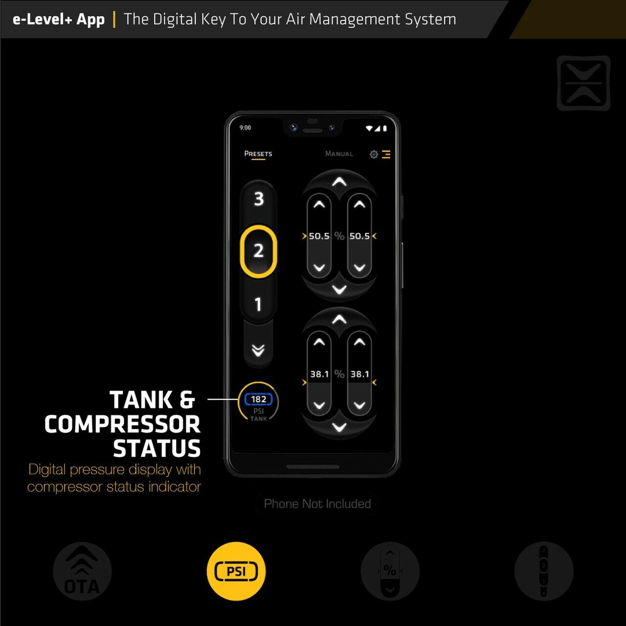 e-Level+ App Touchscreen Controller