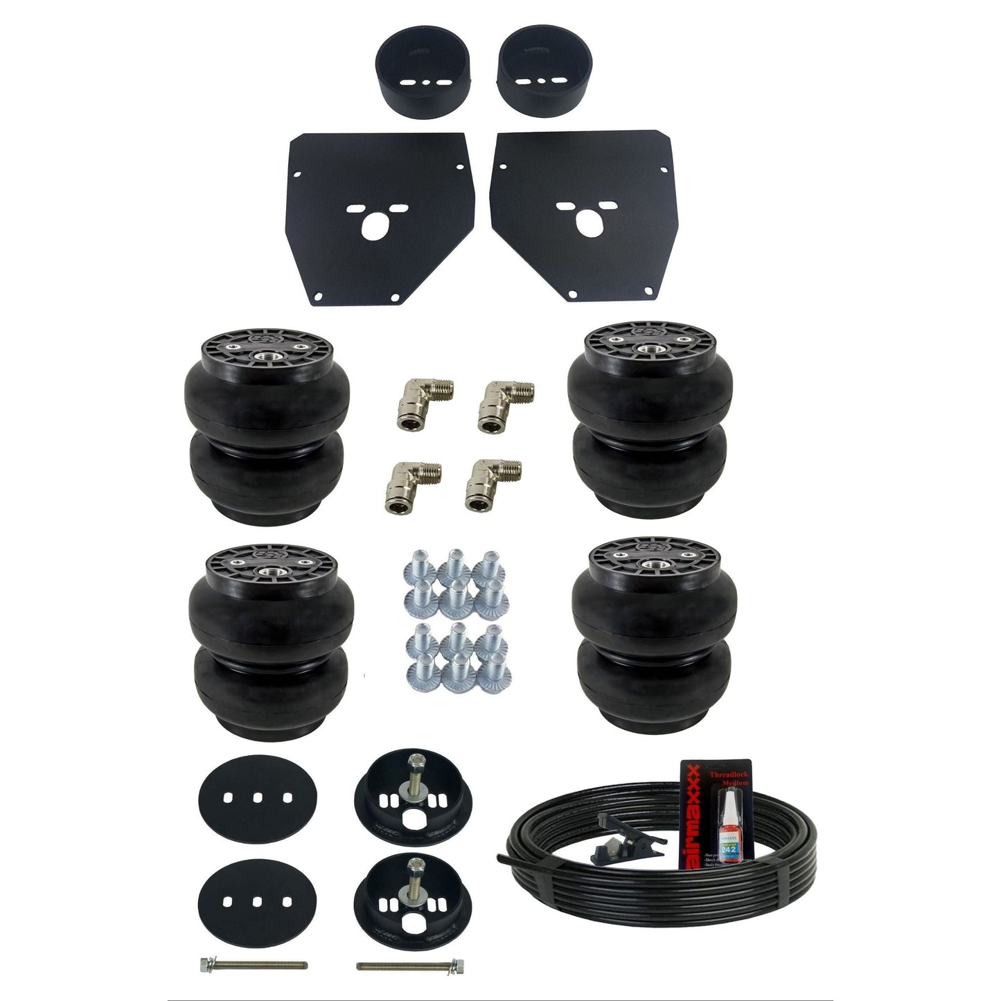 airmaxxx Front & Rear Air Bag Bracket Kit Fits 1963-72 Chevy/GMC C10