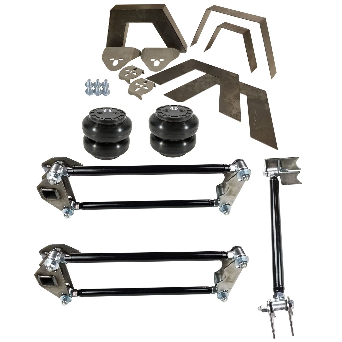 airmaxxx Universal Rear Air Ride Kit w/8" Step Notch & 4-Link