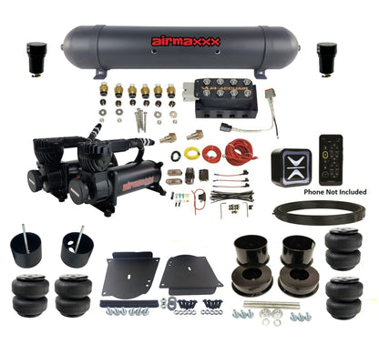 Air Suspension Kit w/Accuair Wireless Only E+ Connect & VU4 Fits 1964-72 GM A-Body