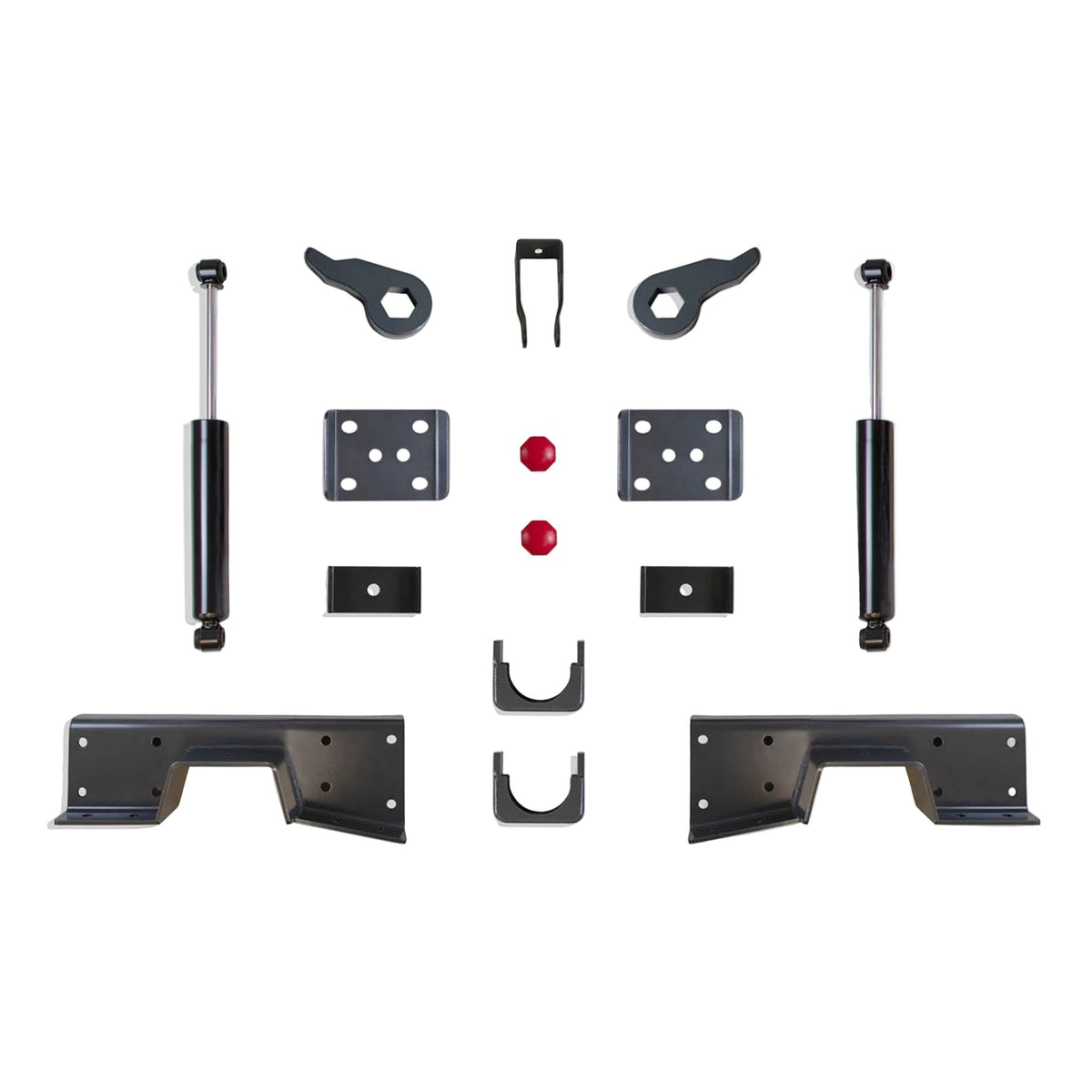 1999-2006 GM 1500 4WD flip kit C-notch torsion keys | MaxTrac 2000LL-4 rear lowering shocks | 2004-2006 Silverado Sierra 2WD torsion bar drop kit | 2007 Classic Silverado Sierra 4/6 lowering suspension components