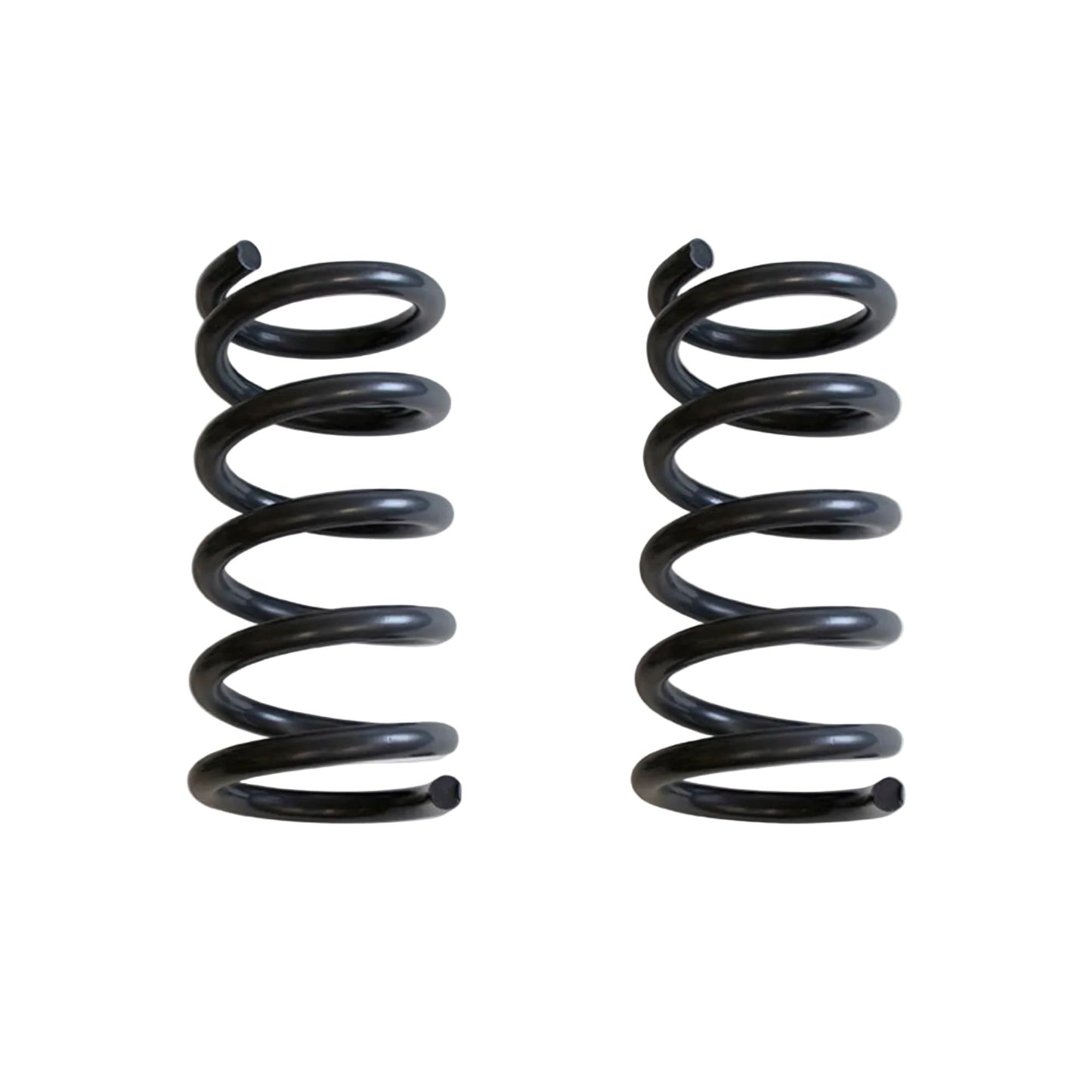 Hot wound steel lowering drop springs