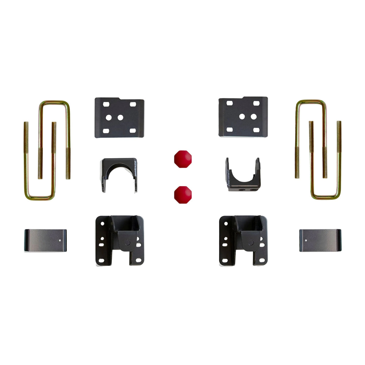 2004-2026 F-150 4WD axle flip lowering kit | MaxTrac F-150 7 inch rear drop suspension | Ford F-150 flip kit with axle relocators bump stops and spring plates | MaxTrac 303160 lowered 4WD F-150 suspension