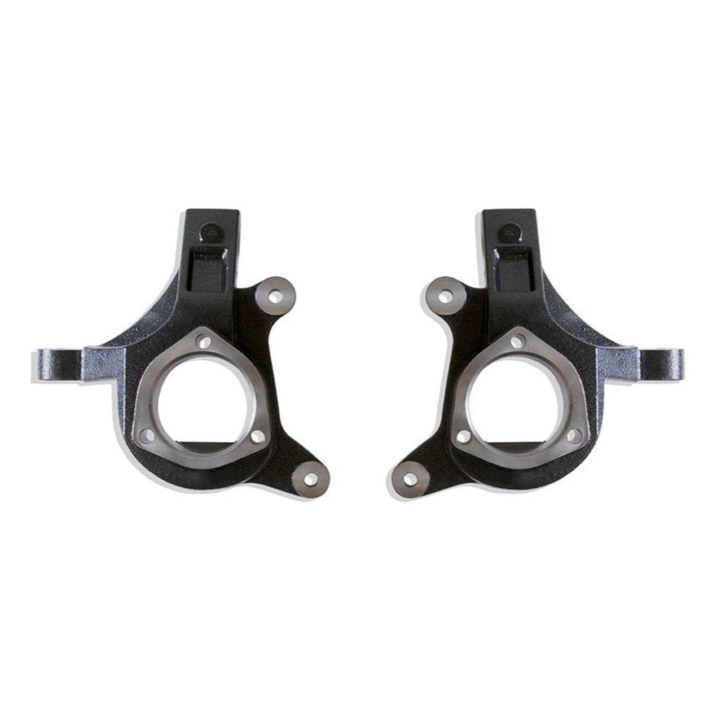 MaxTrac 700930 3-inch lift spindles for 1999–2006 Chevy Silverado, GMC Sierra, Tahoe, Suburban 2WD with black E-coating
