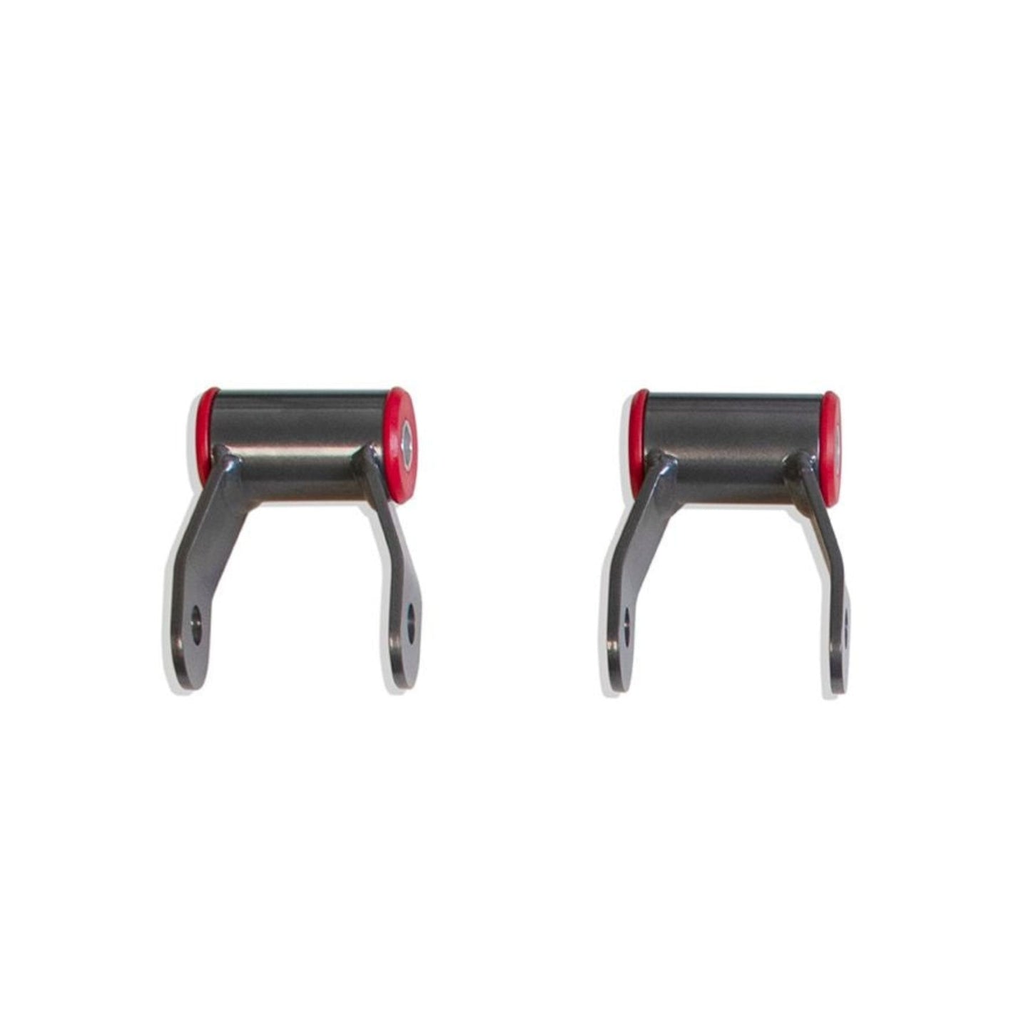 MaxTrac 710515 1 inch rear lift shackles for 2001–2010 Silverado/Sierra 2500 HD 3500 8 lug pu truck