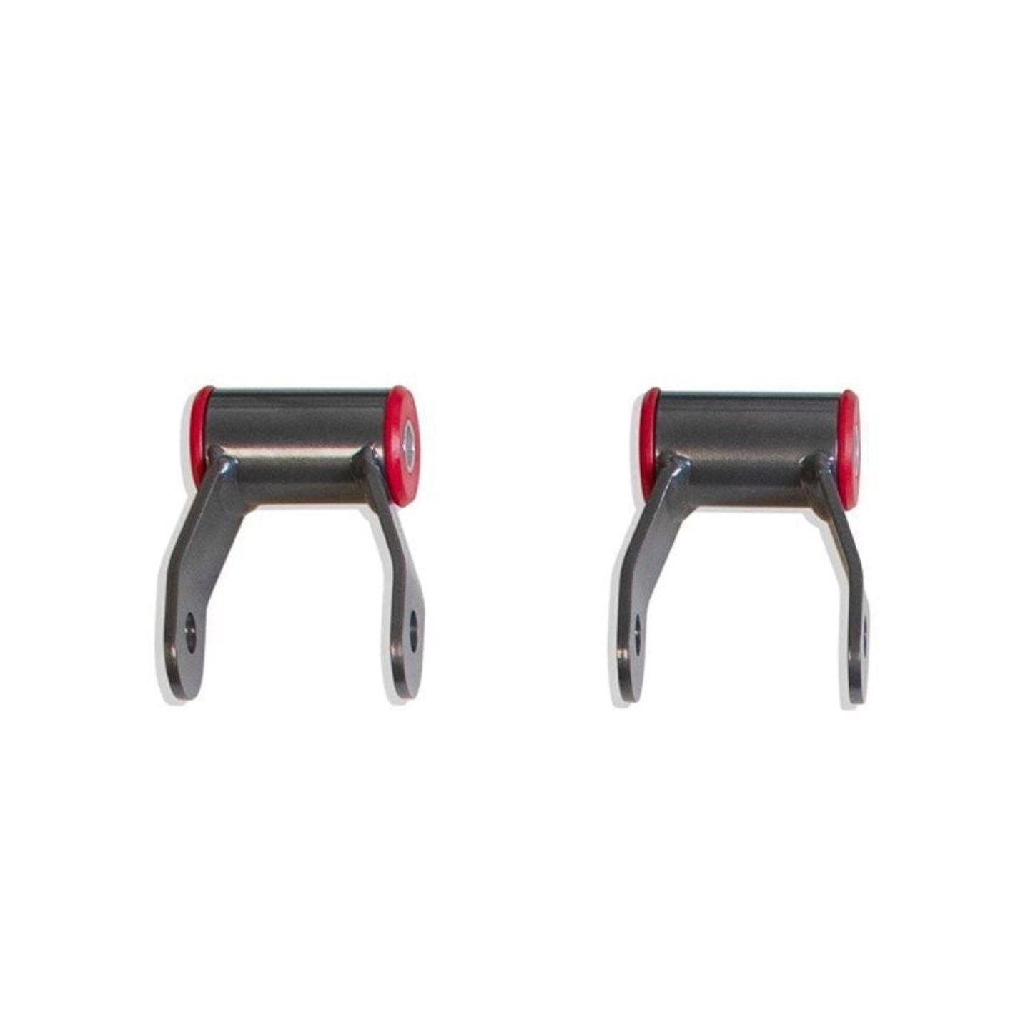 GMC Sierra 1500 1 inch rear suspension lift | Chevy Silverado rear lift shackles powder coated steel | MaxTrac rear shackle lift for 1999-2006 Sierra | Silverado 1500 rear suspension leveling shackles
