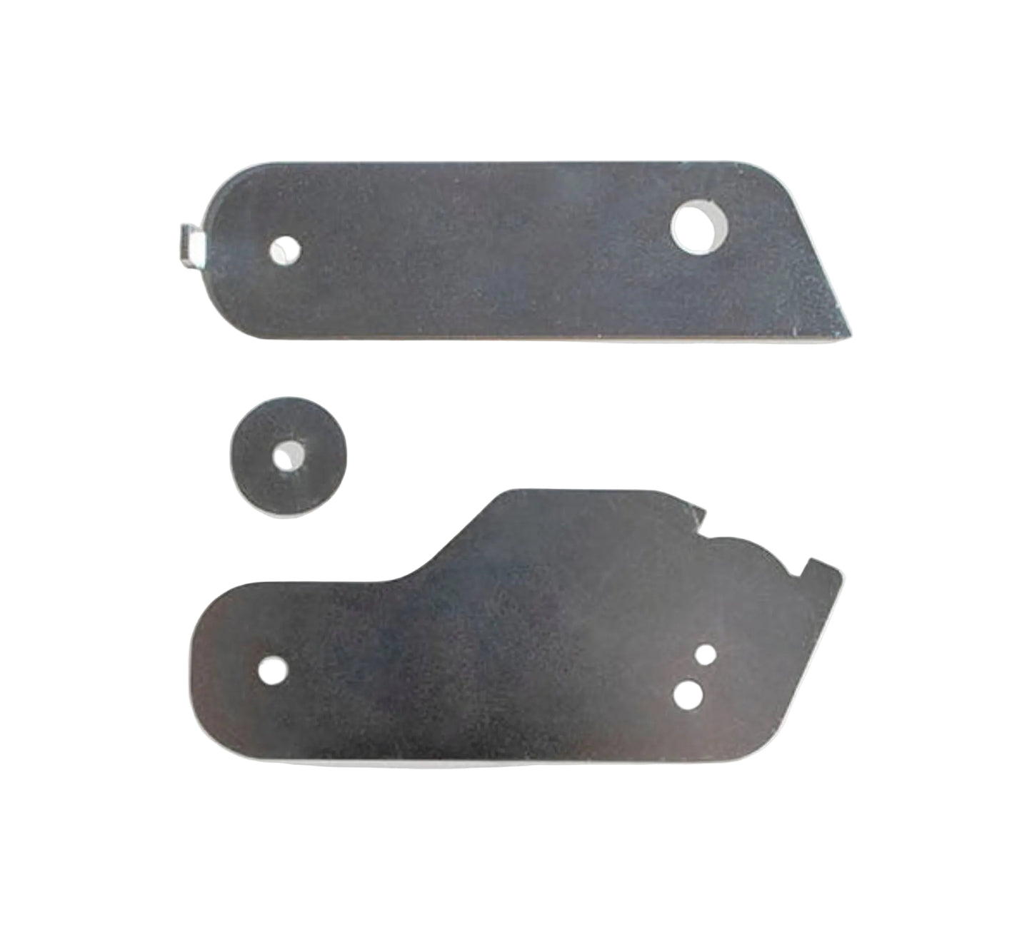 2019-2026 GM 1500 Adaptive Ride sensor relocation kit | MaxTrac sensor plates and spacer for 2 inch lowering shackles | Silverado Sierra Adaptive Ride rear suspension brackets | GM 1500 lowring sensore braket kit