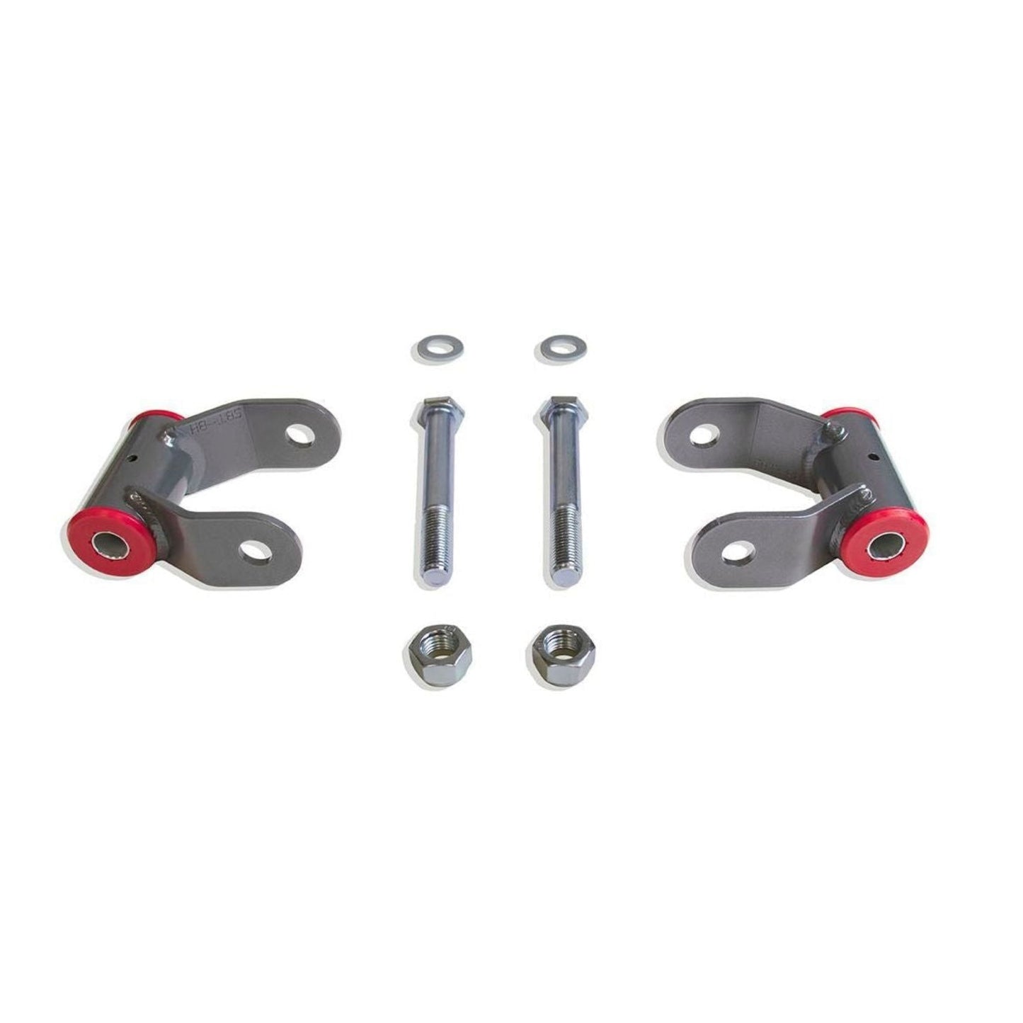 MaxTrac 713210 1-inch rear lift shackles for 2015–2025 Ford F-150 (excludes Tremor & CCD)