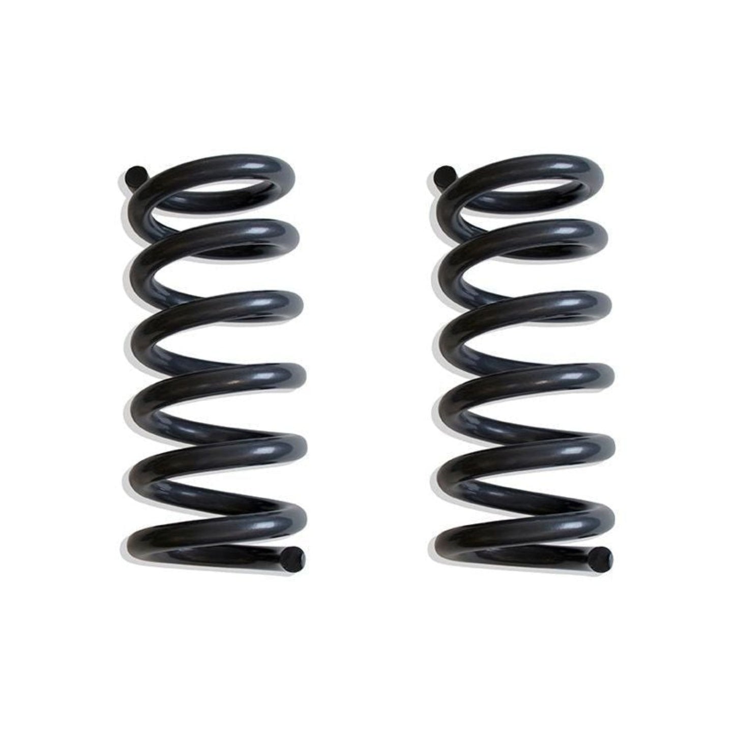 MaxTrac 752020-8 2-inch front lift coil springs for 1994-2001 Dodge Ram 1500 V8 2WD, grey powder-coated finish.