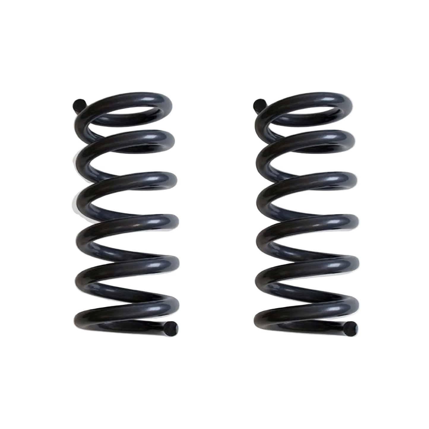 MaxTrac 752020-8 2-inch front lift coil springs for 1994-2001 Dodge Ram 1500 V8 2WD, grey powder-coated finish.