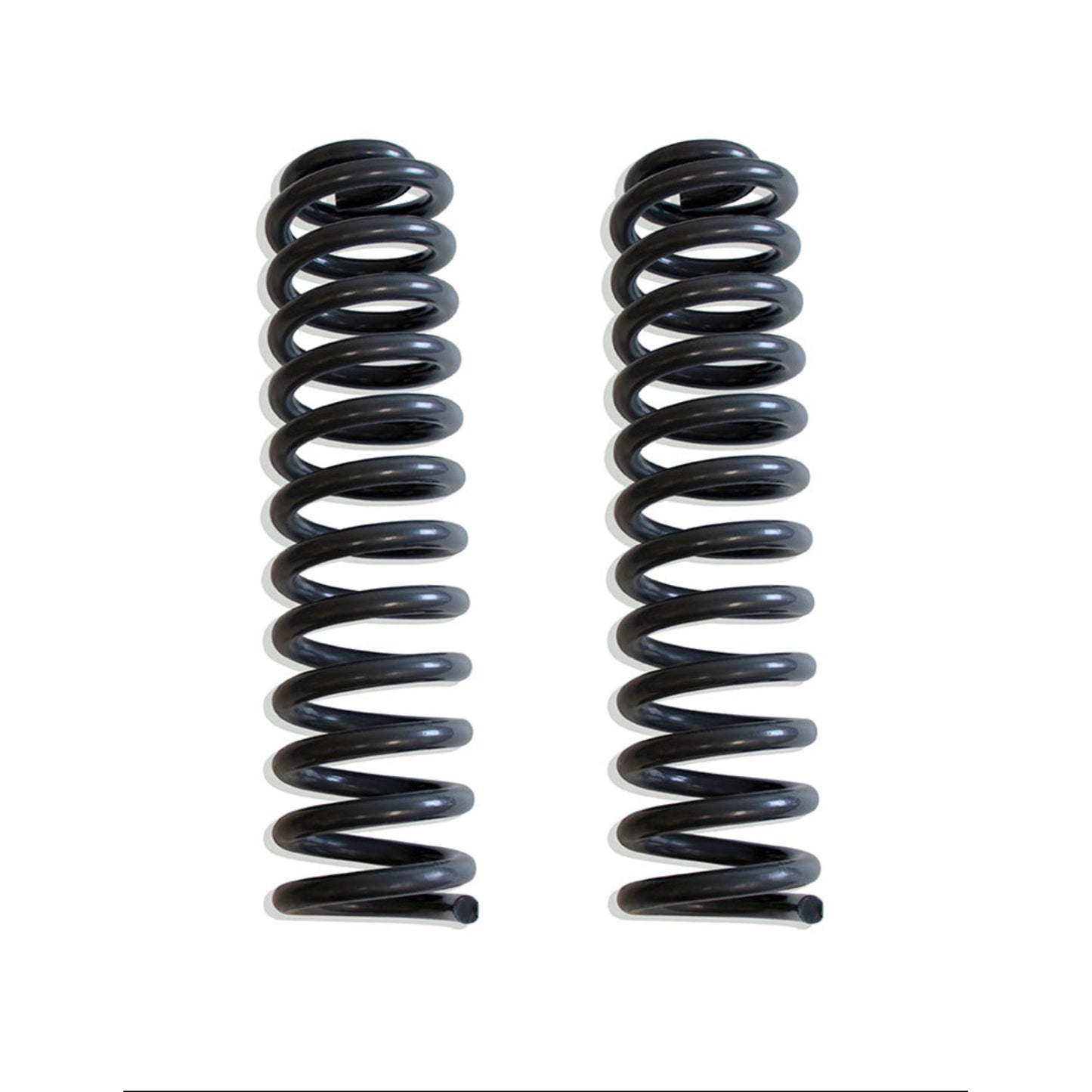 F350 Super Duty front lift springs 4WD | MaxTrac hot wound steel lift coils for Super Duty | 2017-2026 Ford F250 F350 diesel lift springs | Grey powder coated Ford Super Duty lift coils