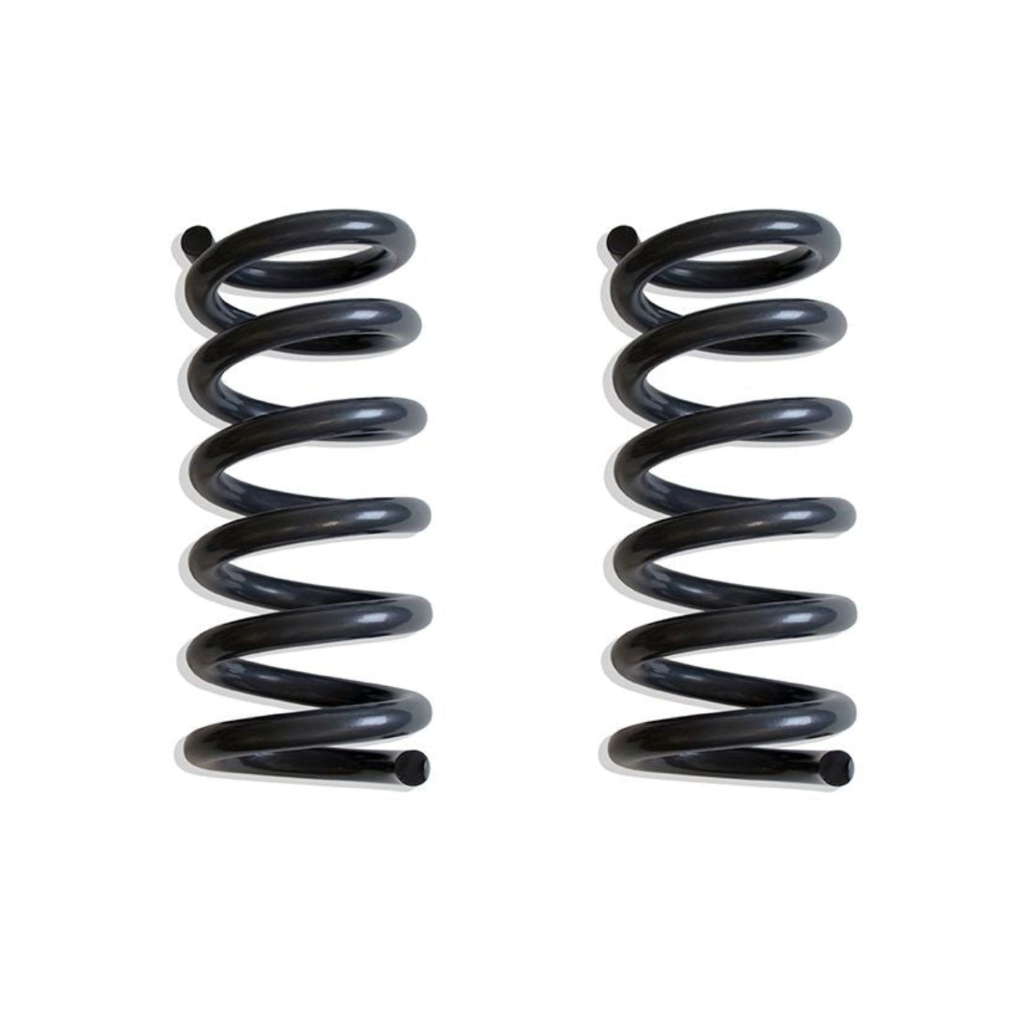 MaxTrac 753520-6 2-inch front lift coil springs for 1997–2003 Ford F150 2WD V6, grey powder-coated steel construction.