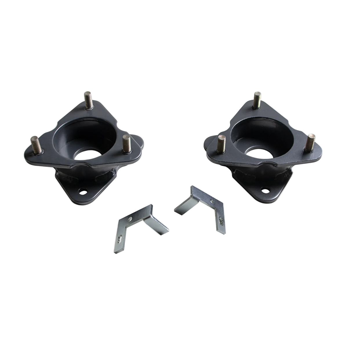 2019-2026 GM 1500 MagneRide front leveling kit | MaxTrac 3 inch steel spacers with front sensor provisions | Silverado Sierra Adaptive Ride spacer set for 33 inch tires | MaxTrac 831930MR non Air Ride front suspension lift