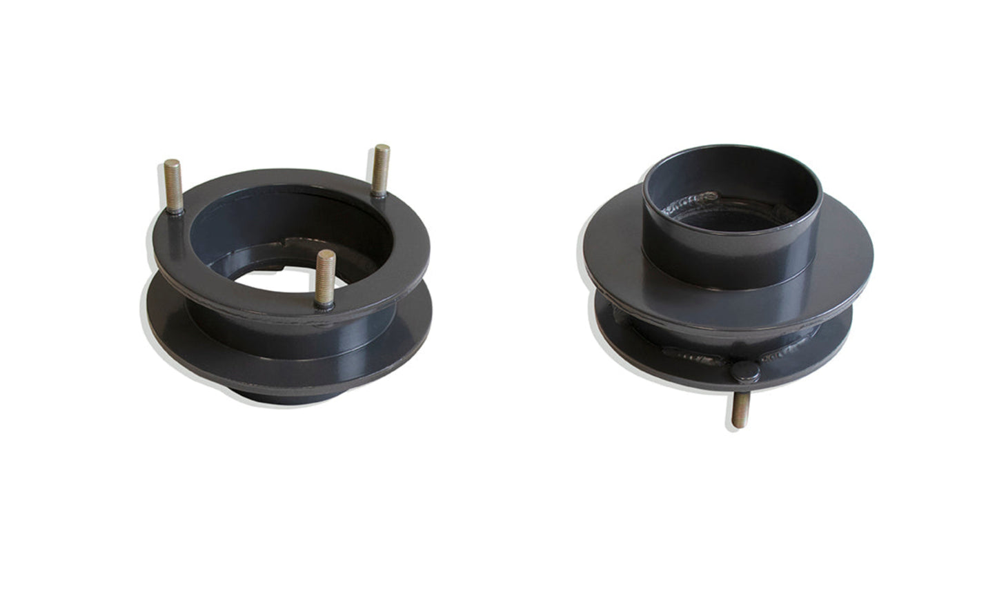 1994-2001 Ram 1500 4WD leveling kit | Steel front suspension lift spacers for Dodge Ram | MaxTrac grey powder coated coil spacers | Ram lift kit for 35 inch tires