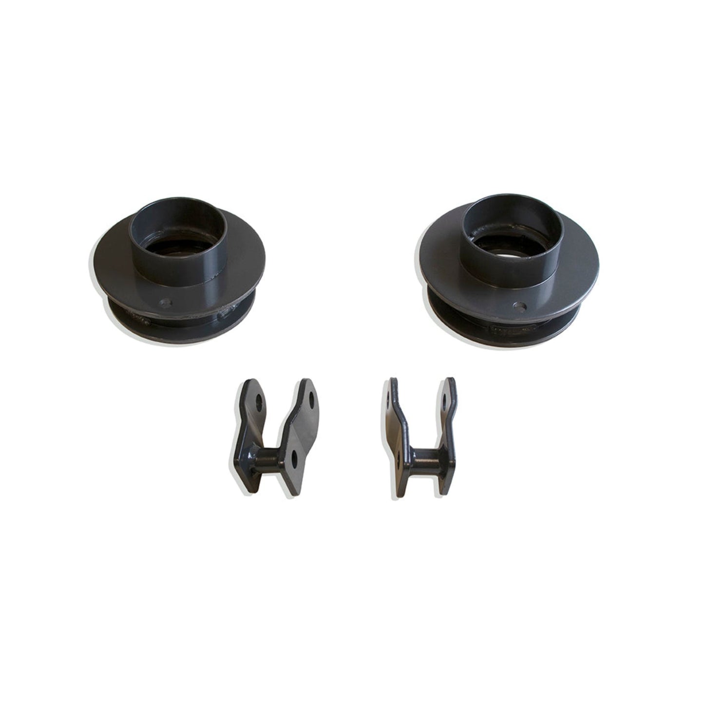 Ram 3500 leveling kit with shock extensions | Front suspension lift kit for 2013-2026 Ram 3500 | MaxTrac steel coil spacers with shock extenders | Ram lift kit for 35 inch tires
