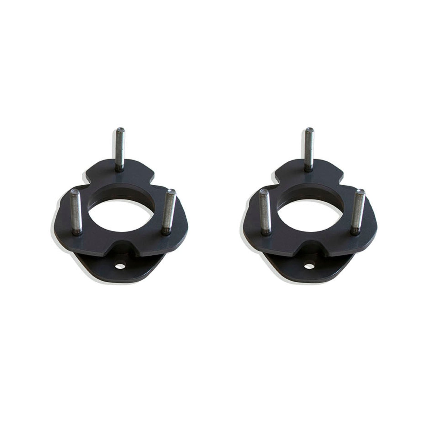 2009-2014 F150 Raptor leveling kit | Front lift kit for Ford SVT Raptor suspension | MaxTrac steel strut spacers with grey powder coat | Raptor lift kit for 37 inch tires