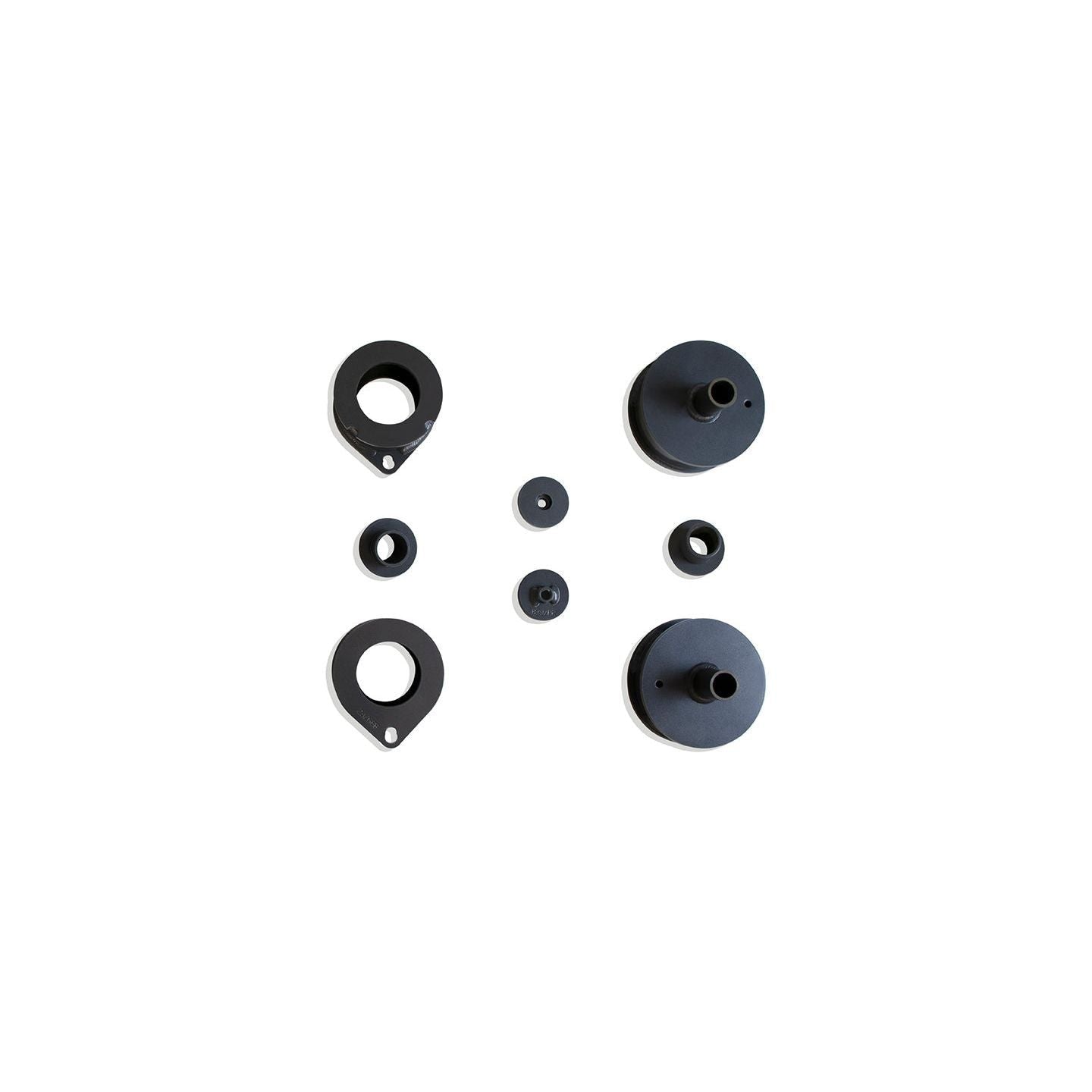 MaxTrac 839720 2.5-inch front & 2-inch rear steel lift spacer kit for 2007–2025 Jeep Wrangler JK/JL & 4XE Hybrid.