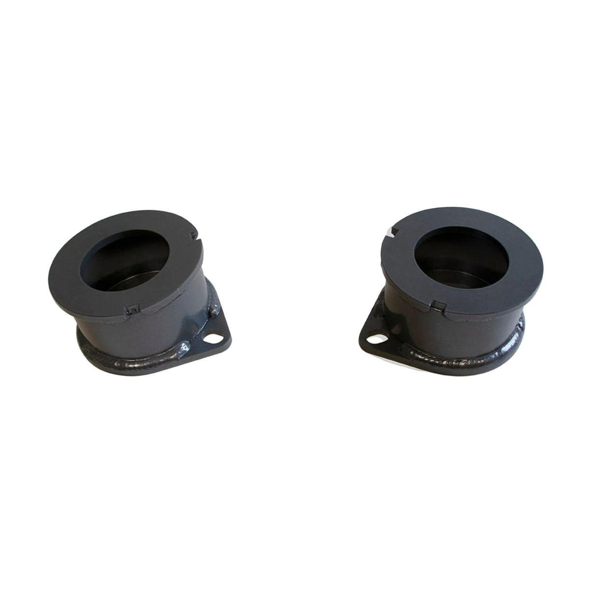 2020-2026 Jeep Gladiator JT front lift spacers | MaxTrac Gladiator steel front coil spacer leveling kit | Jeep Gladiator 2.5 front lift for up to 35 inch tires | MaxTrac 839725F grey powder coated steel spacers | Gladiator front spacers with MP889921 complete kit option