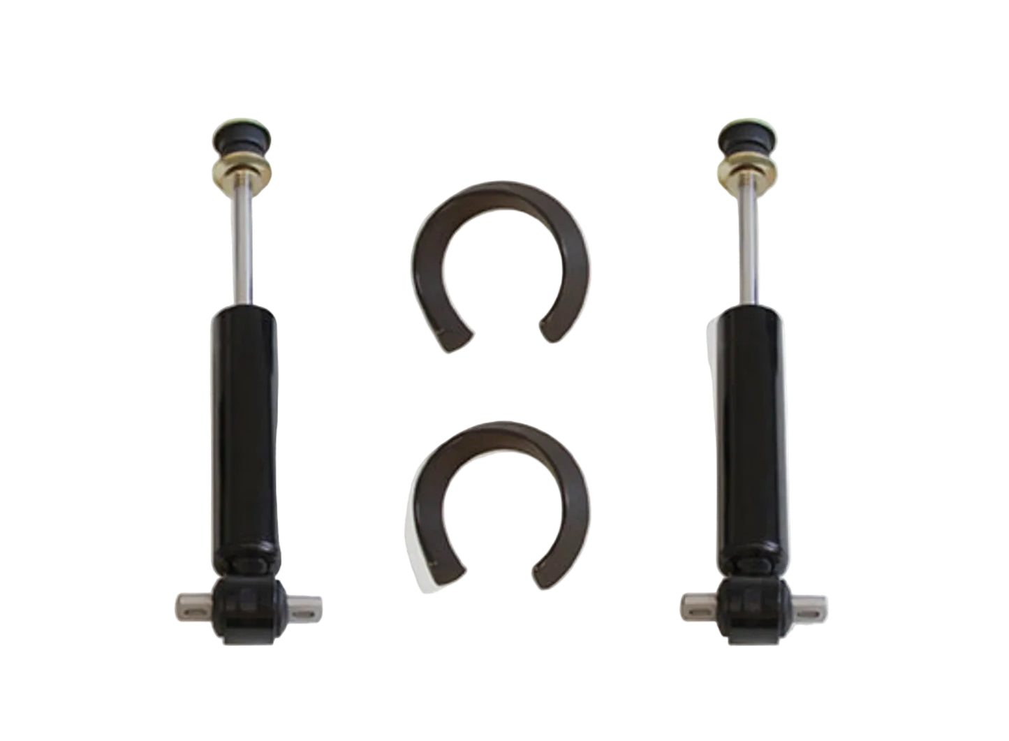 Forged aluminum leveling kit | MaxTrac 1450SL front shocks | Ram front suspension lift kit | Ram 1500 leveling kit