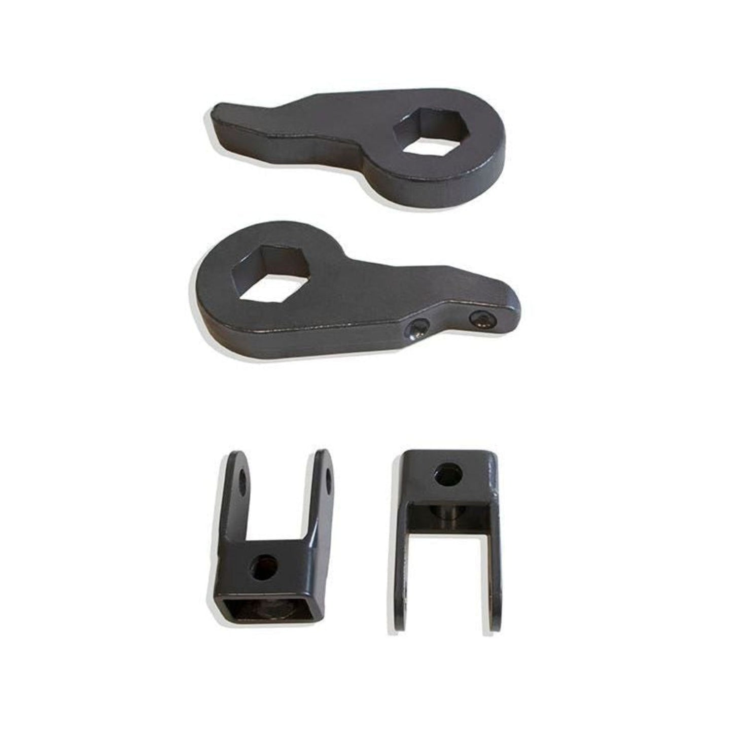 MaxTrac 880513 forged steel torsion key lift kit with shock extenders – adjustable 1–3 inch front lift – fits 2000–2006 Tahoe, Suburban, Avalanche, Yukon 1500.