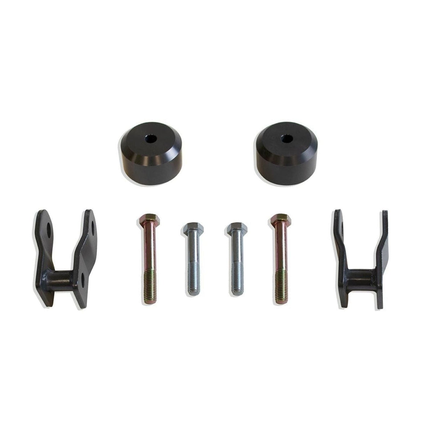Black anodized leveling kit | Super Duty suspension upgrade | MaxTrac coil bucket spacers | Ford truck lift kit