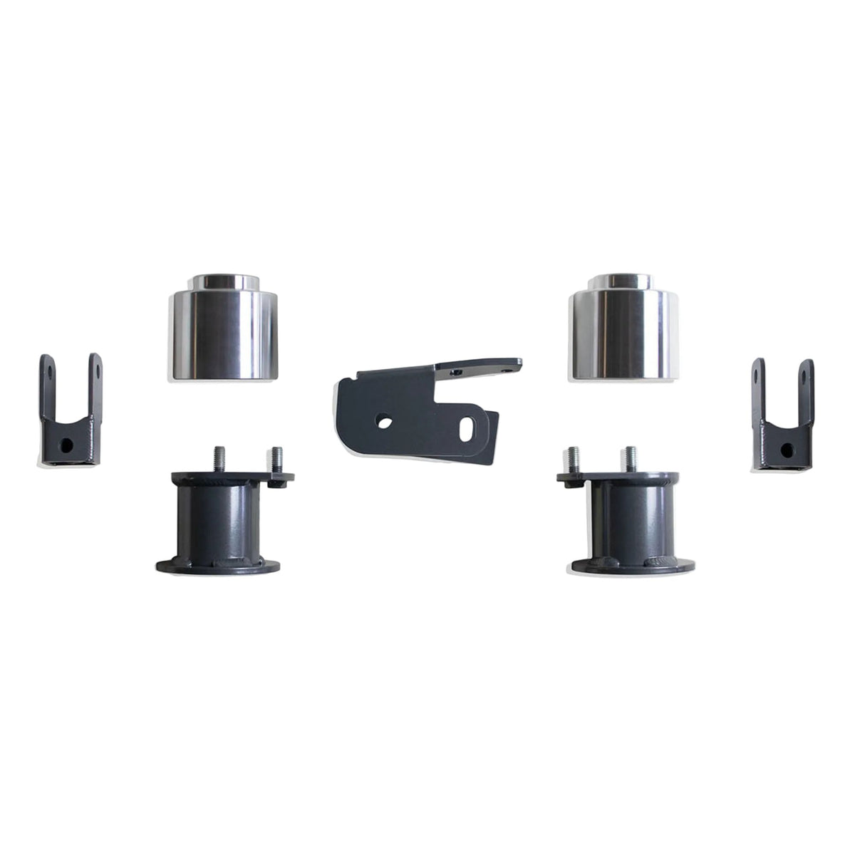 2000-2006 Tahoe Suburban rear lift kit | Yukon Yukon XL 3 inch coil spacer lift | MaxTrac rear track bar bracket sway links shock extenders | MaxTrac 901030 GM SUV 2WD 4WD suspension lift