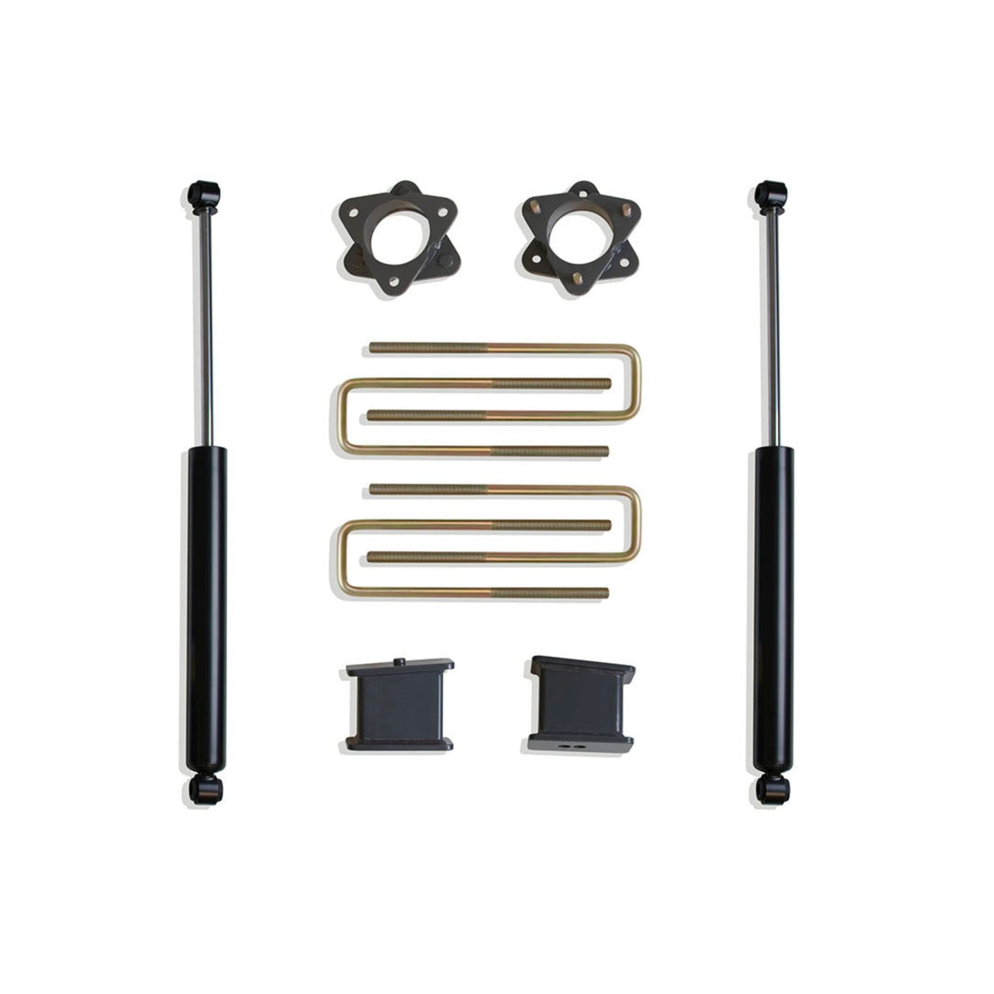 4 inch rear lift blocks and MaxTrac rear shocks | Completes 6 inch lift | Suspension upgrade