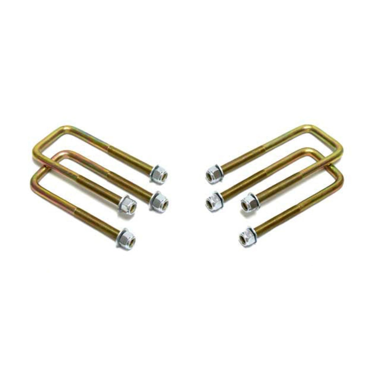 Gold zinc plated steel suspension hardware