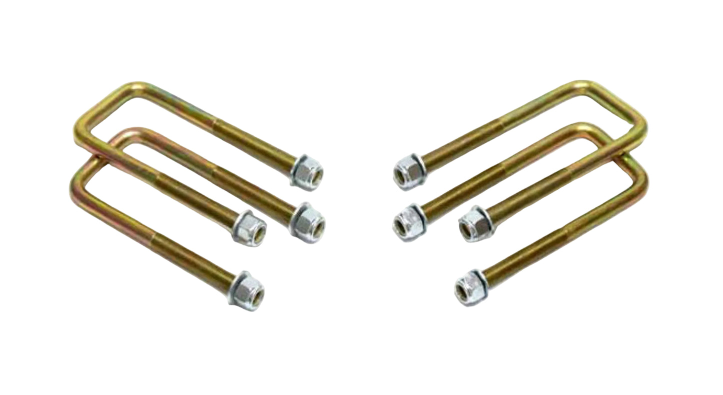 MaxTrac 910102 square U-bolts 10 x 2.625 x 9/16 for 2 inch lift blocks