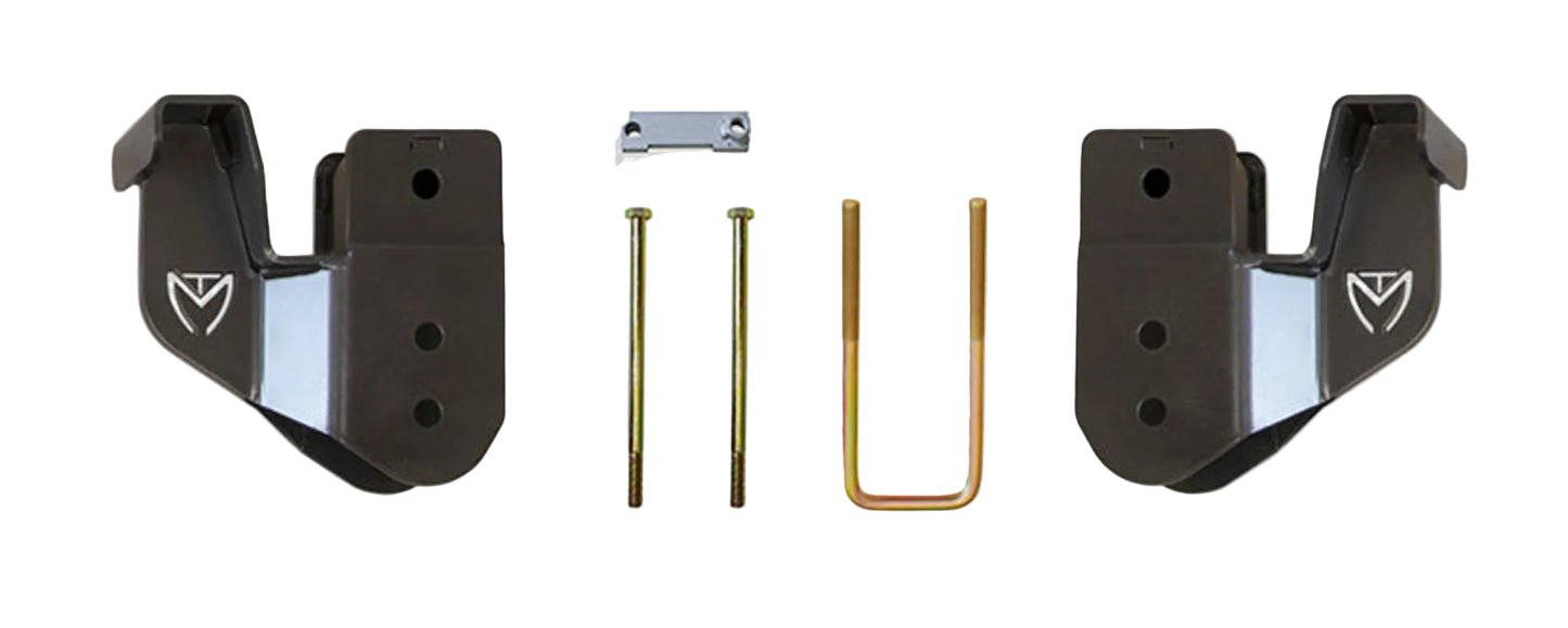 2014-2026 Ram HD 4WD 2.5 inch lift suspension brackets | MaxTrac Ram radius arm relocation brackets and hardware | Ram 2500 3500 2.5 inch lift radius arm bracket kit | MaxTrac 947200-7 Box 2 Ram HD suspension components