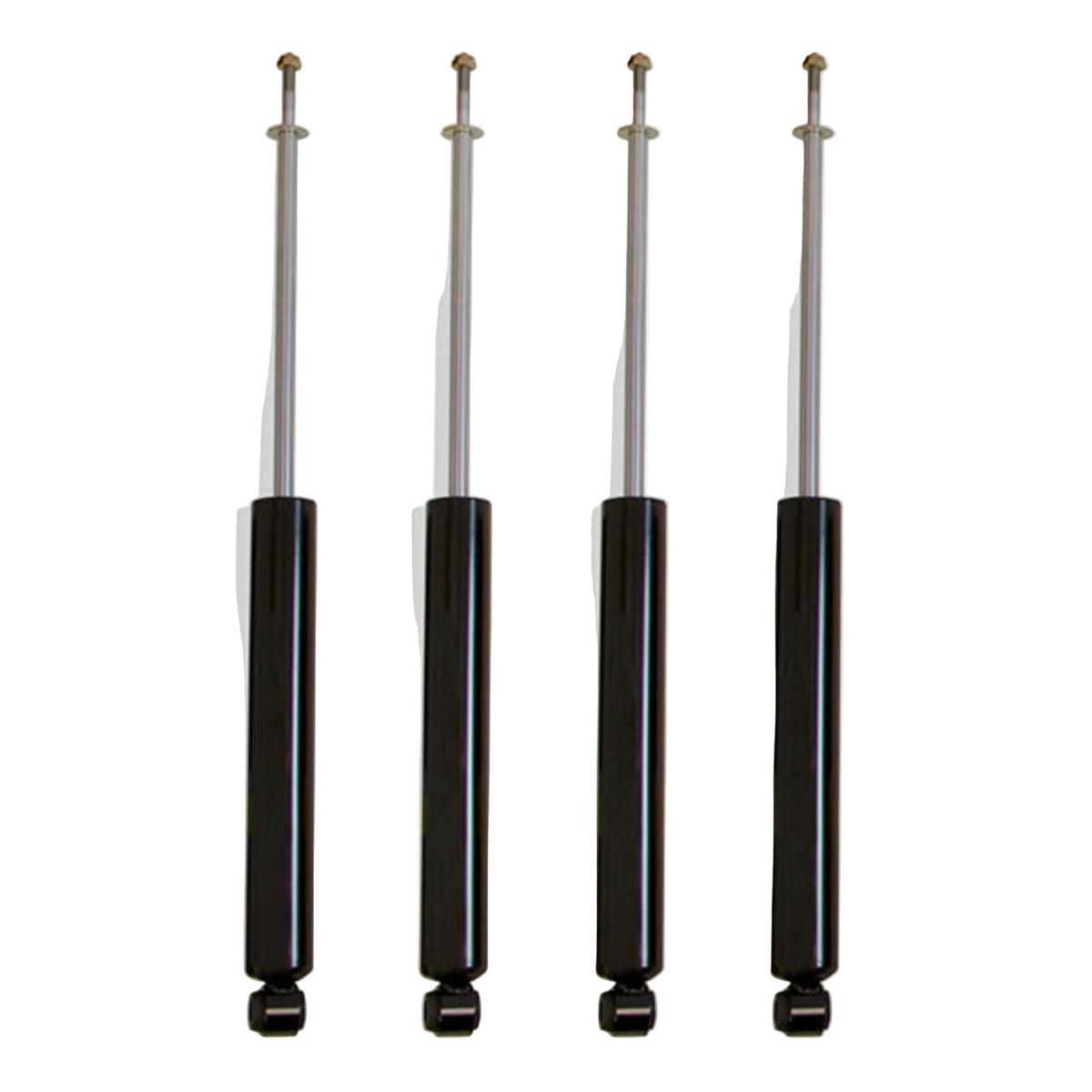 2014-2026 Ram 2500 4WD 4 inch lift shocks | MaxTrac 2650SL-8 front 2400SL-8 rear shock set | Ram 2500 factory rear air ride lift shocks | MaxTrac 947240SA gas diesel suspension shock package