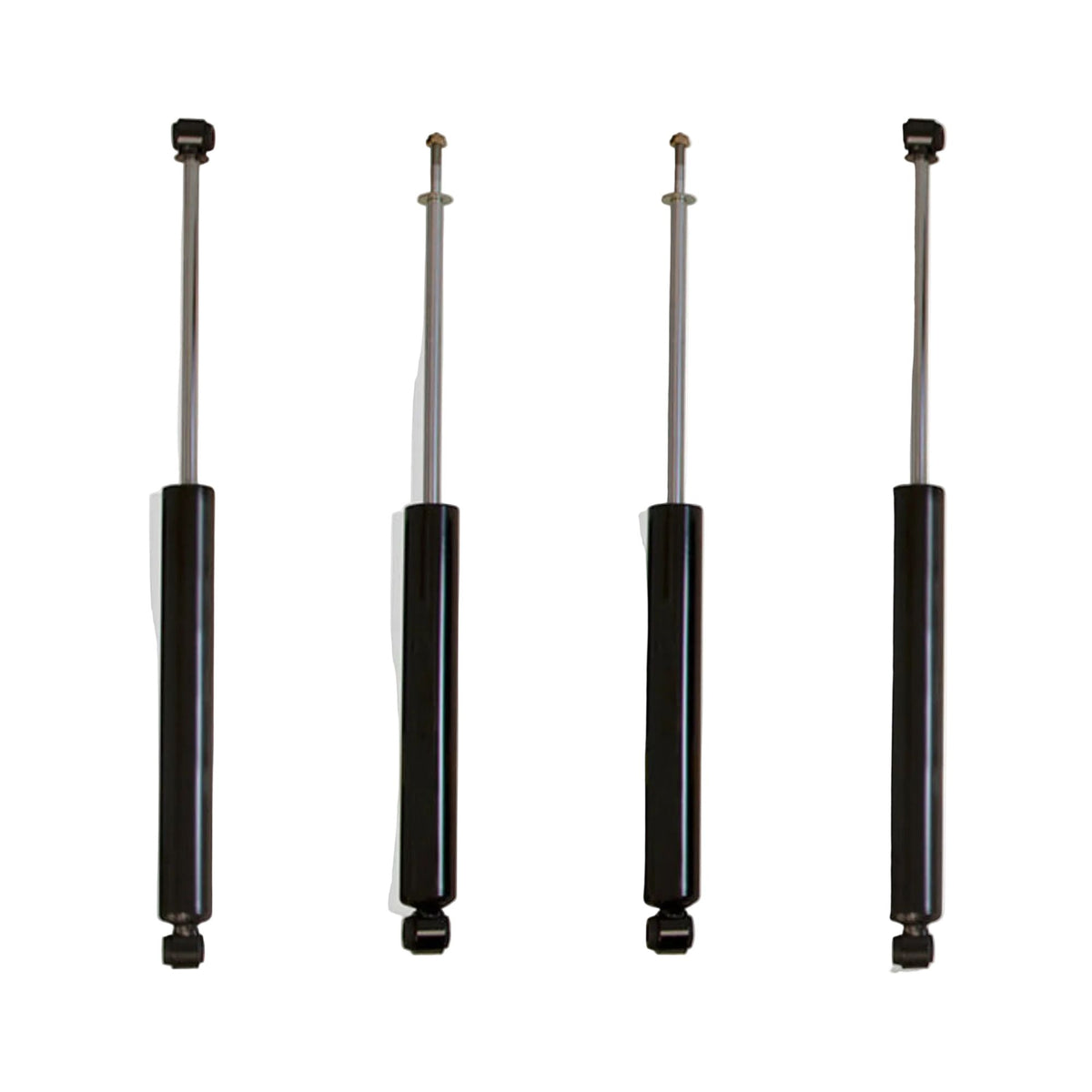 2013-2026 Ram 3500 4WD 2.5 inch lift shock set | MaxTrac 2400SL-8 front and 2800LL-4 rear shocks | Ram 3500 gas diesel four shock suspension package | MaxTrac 947325S complete lifted Ram 3500 shock set