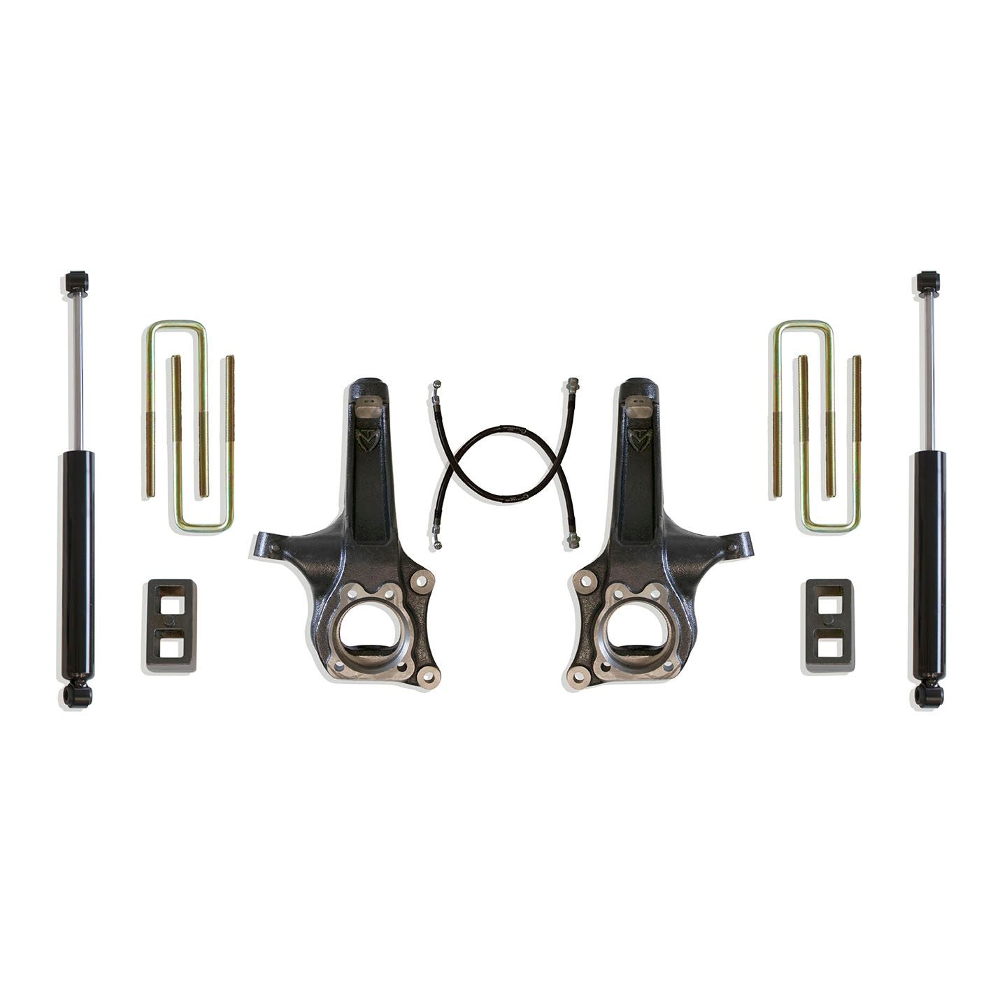 MaxTrac K880442 4" Lift Kit with Shocks for 2015–2022 Colorado/Canyon 2WD