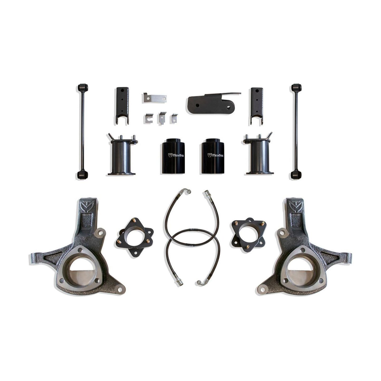 MaxTrac K881275 7.5"/5" Lift Kit for 2007–2014 Chevy Tahoe/Suburban 1500 GMC Yukon 2WD