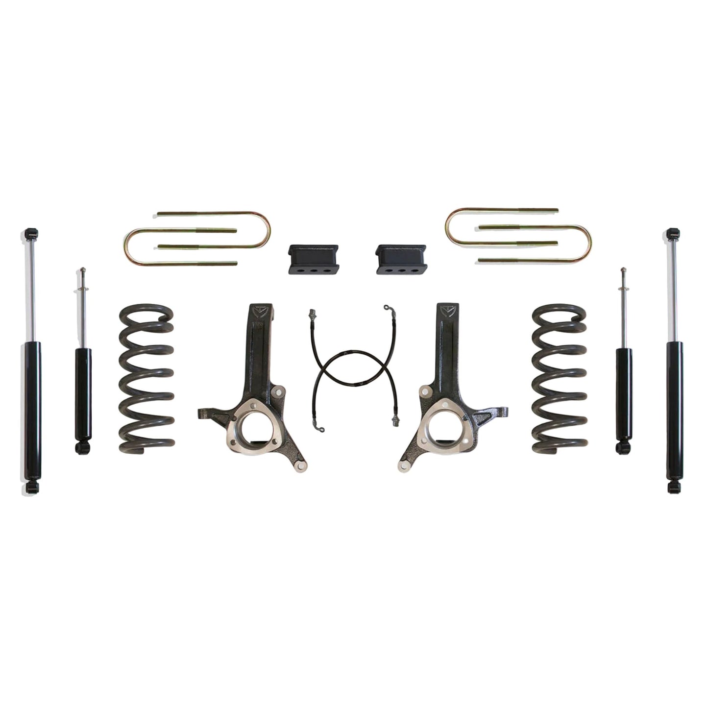 MaxTrac Ram 3500 dually lift kit with spindles and brake lines | Ram 3500 diesel dually suspension lift kit | Max Trac K882262DXL lift kit