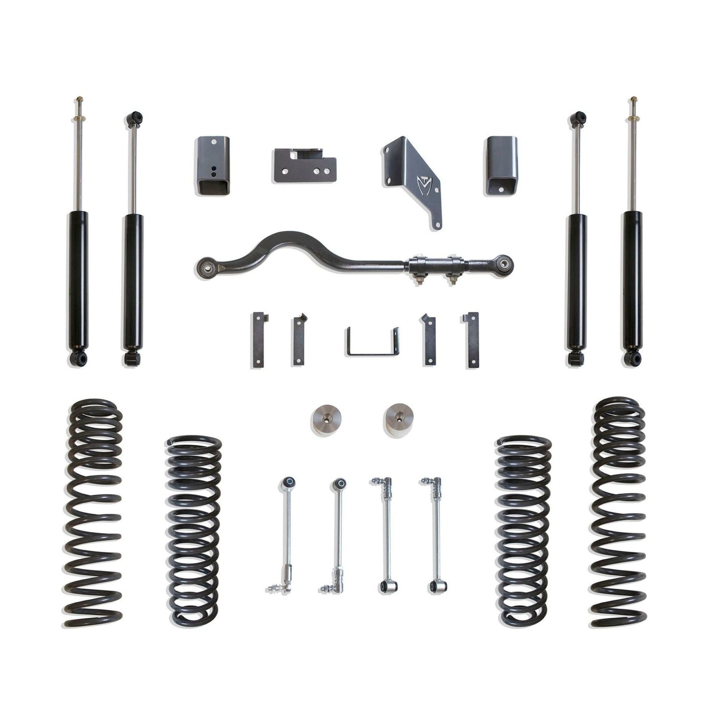 MaxTrac K889745S 4.5/4 Lift Kit w/Shocks Fits 2007-2018 Jeep JK Wrangler 4 Door