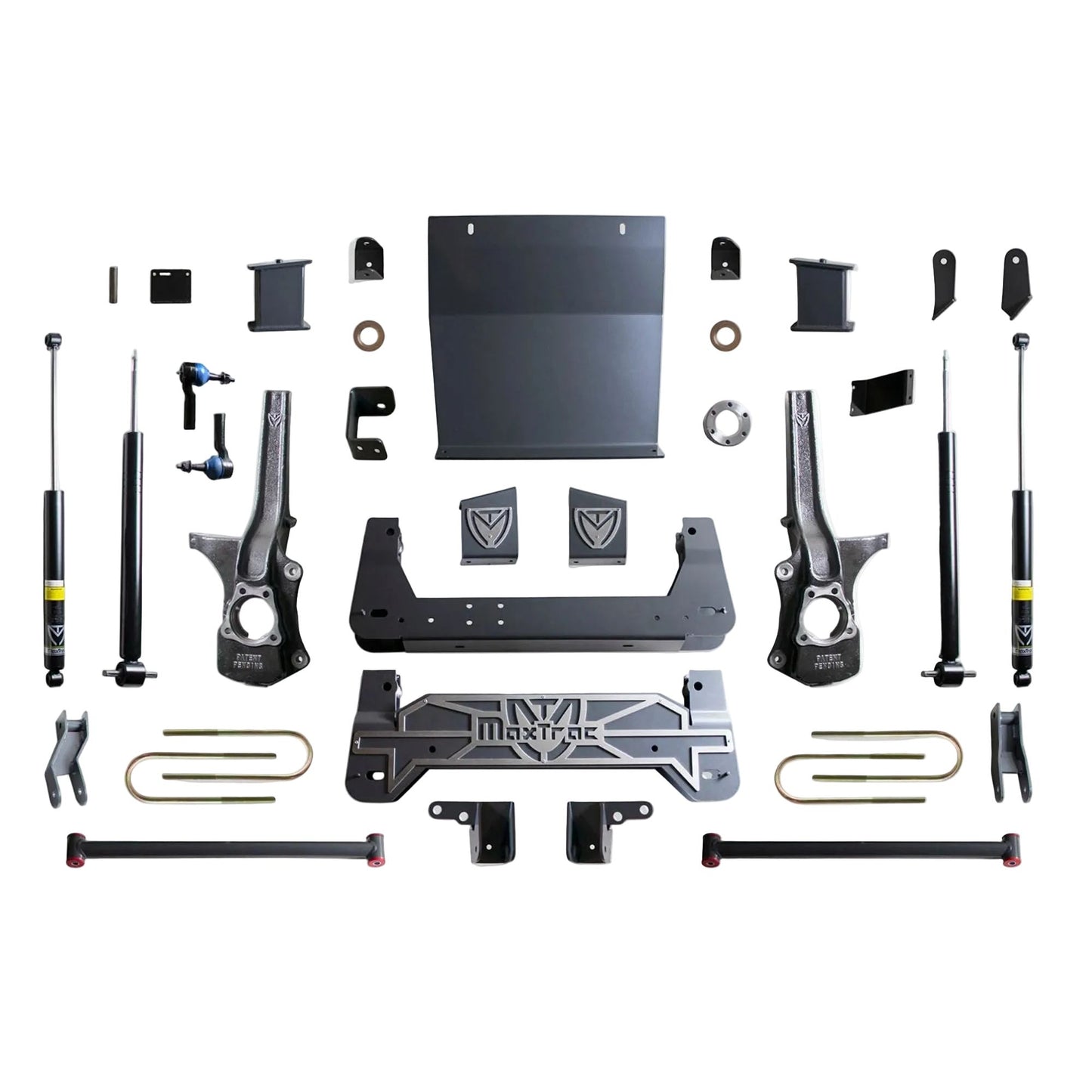 K940275 Trail Boss AT4 suspension lift | MaxTrac GM 1500 crossmember lift kit | Silverado Sierra lift kit for 37 inch tires