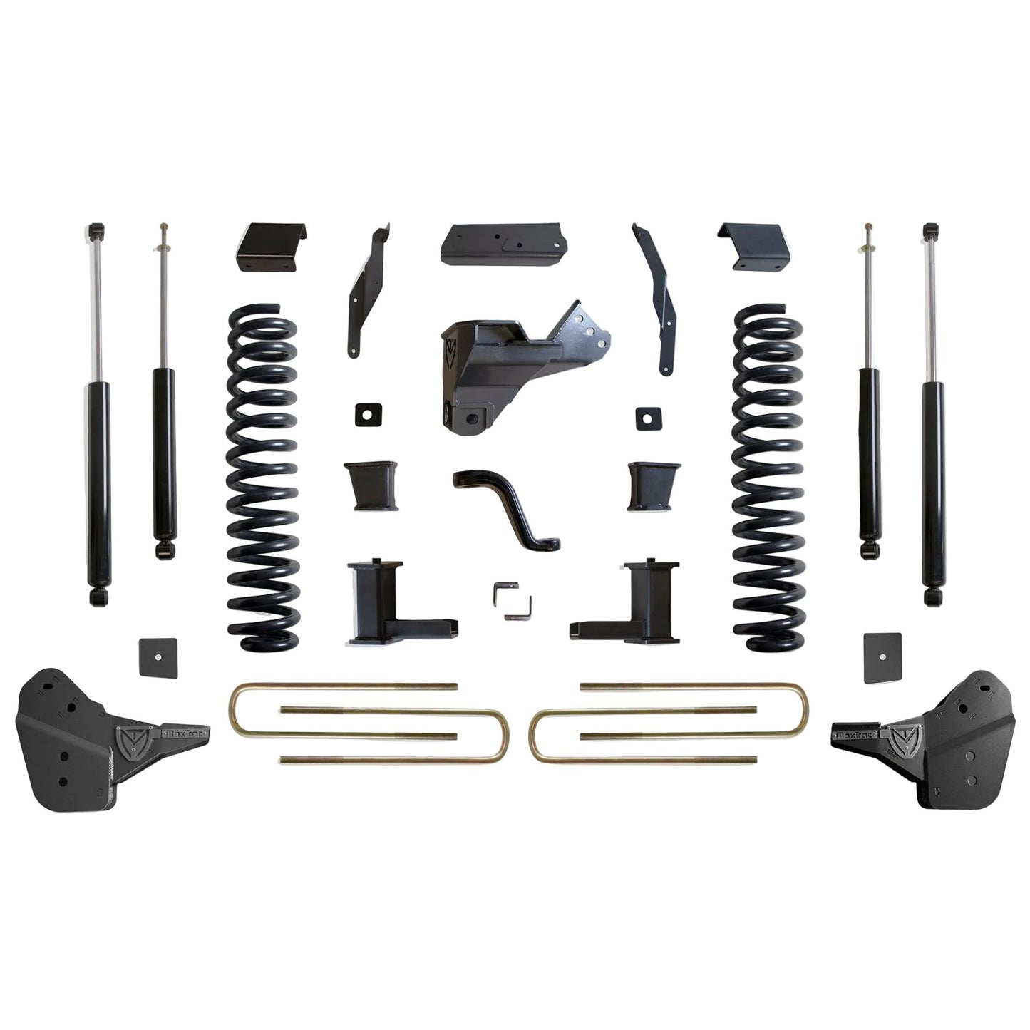 MaxTrac Super Duty 8 inch suspension lift with shocks | Ford F-250 F-350 diesel lift kit | Max Trac K944385