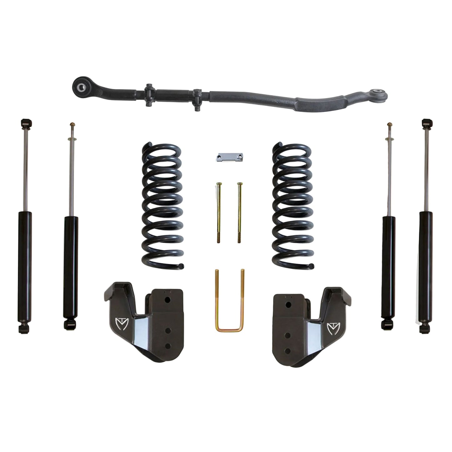 MaxTrac Ram 2500 lift kit with adjustable track bar | Ram 2500 diesel 2.5 inch suspension lift kit | Max Trac K947225 lift kit