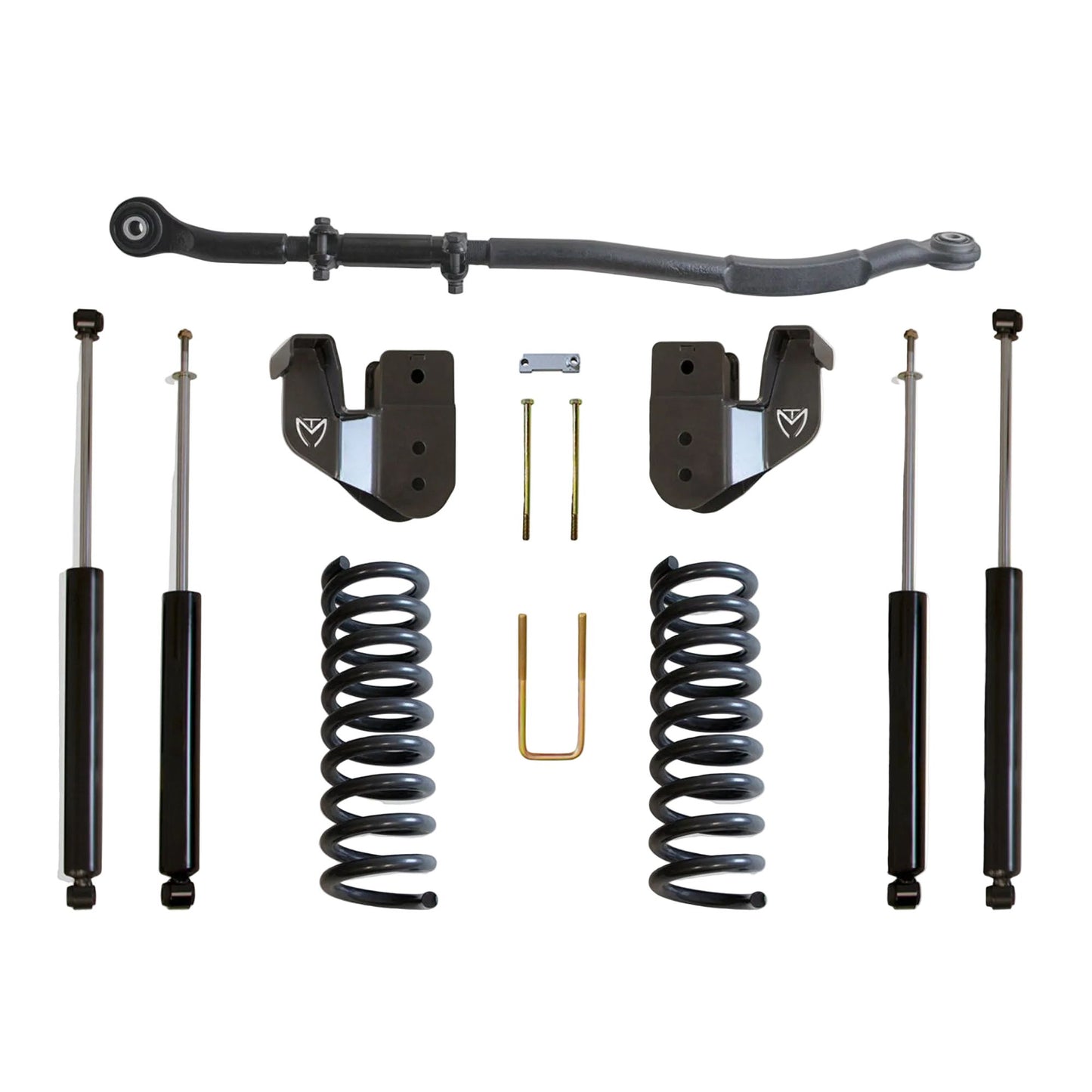 MaxTrac Ram 3500 lift kit with adjustable track bar | Ram 3500 diesel 2.5 inch suspension lift kit | Max Trac K947325 lift kit