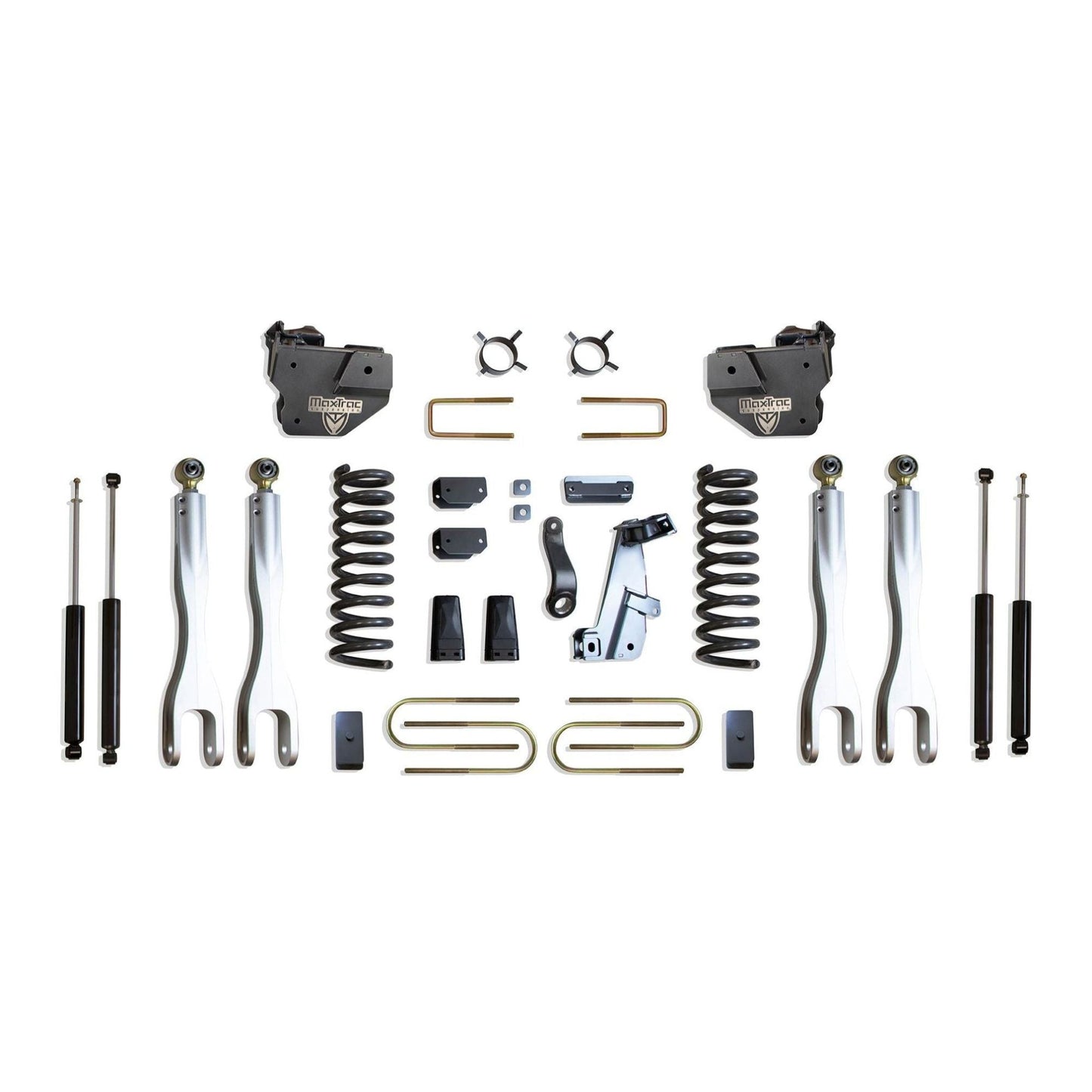 MaxTrac K947341L 4/1 Lift Kit w/4-Link Fits 2013-18 Ram 3500 4x4