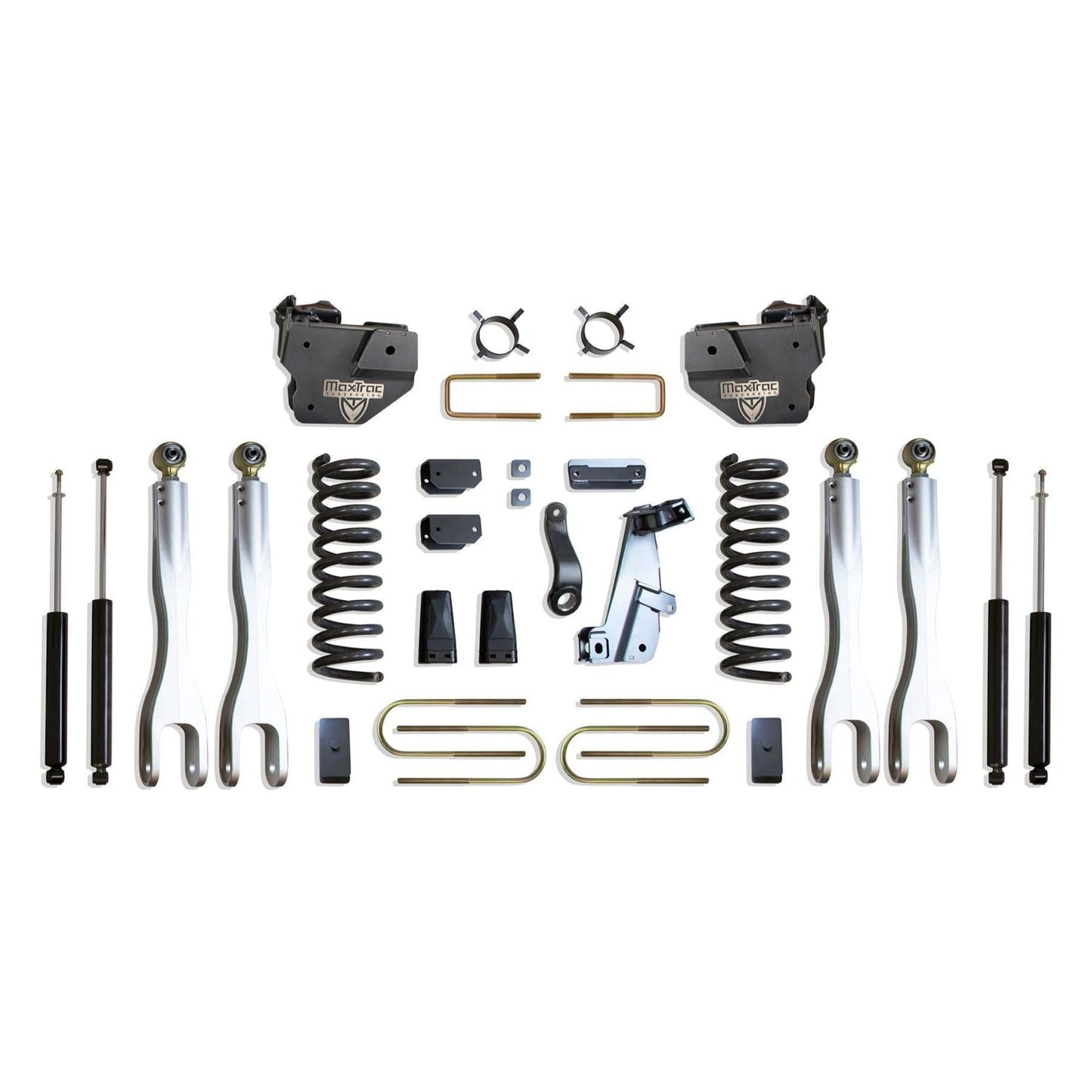 MaxTrac K947363L 6/3 4-Link Lift Kit Fits 2013-2018 Ram 3500 4x4