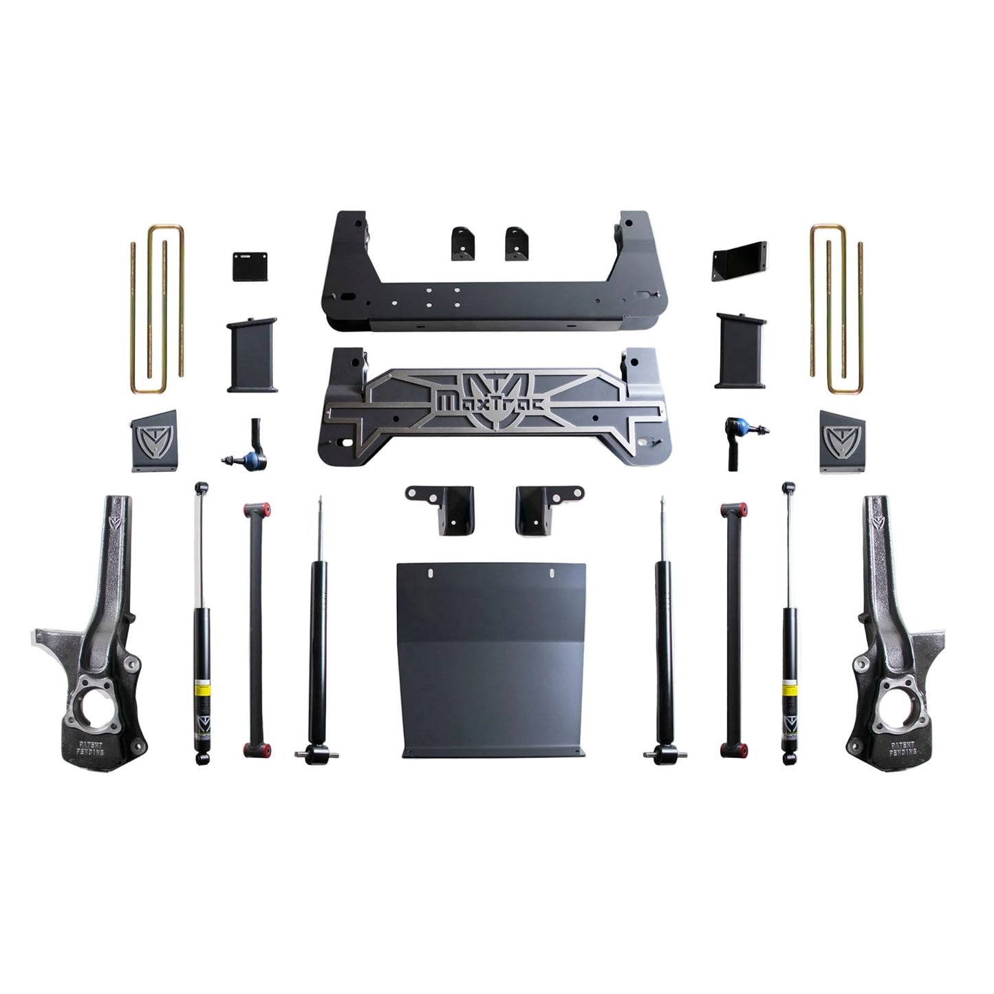 MaxTrac GM 1500 crossmember lift kit | Silverado Sierra 2WD 9-10 inch suspension lift | Max Trac K951917 lift kit