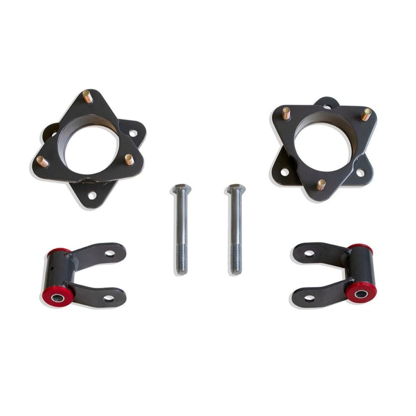 MaxTrac MP881331 3"/1" lift/level kit with strut spacers and shackles for 2007–2018 Silverado 1500 and Sierra 1500 2WD