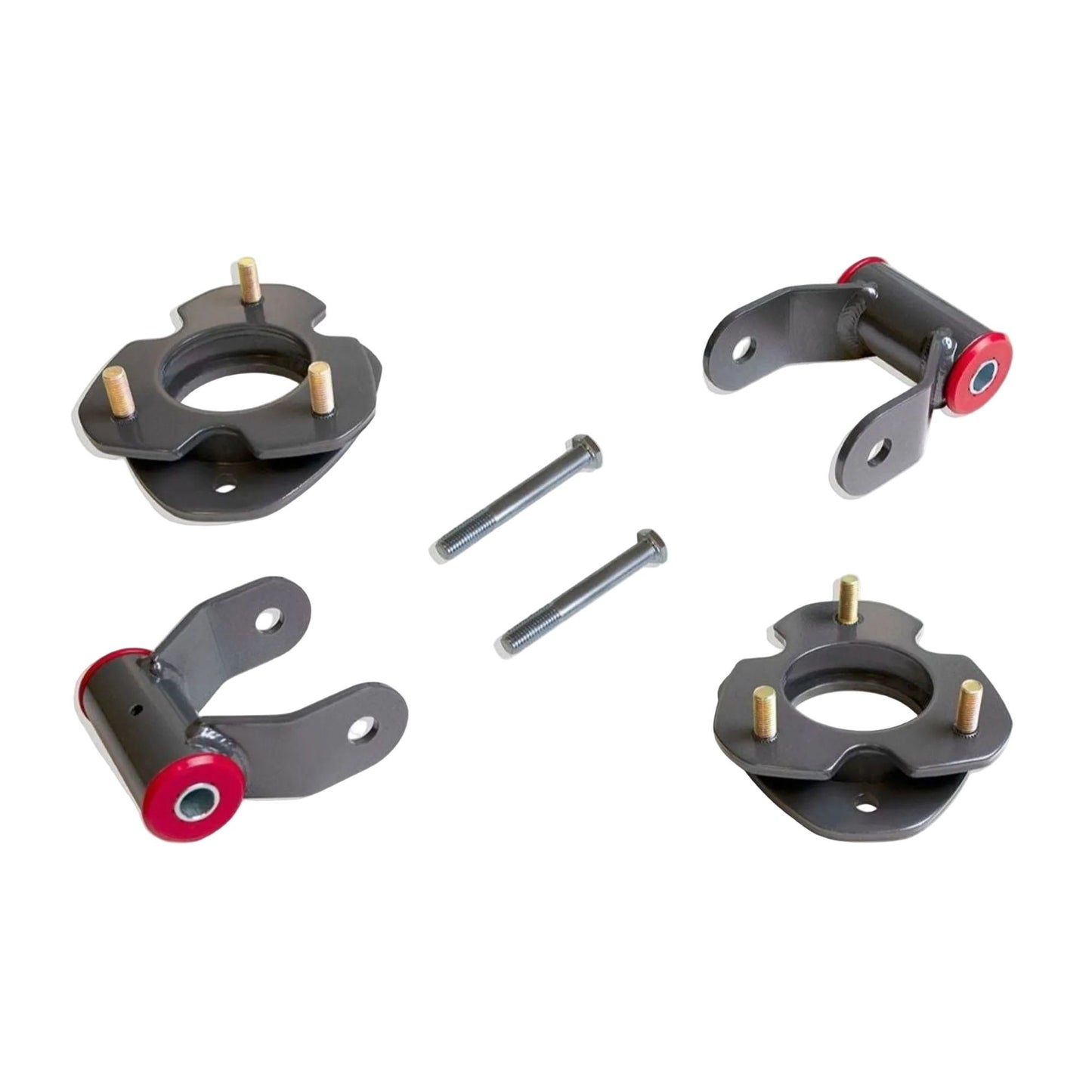 MaxTrac MP883221 2.5"/1" lift kit with strut spacers and shackles for 2015–2020 Ford F-150