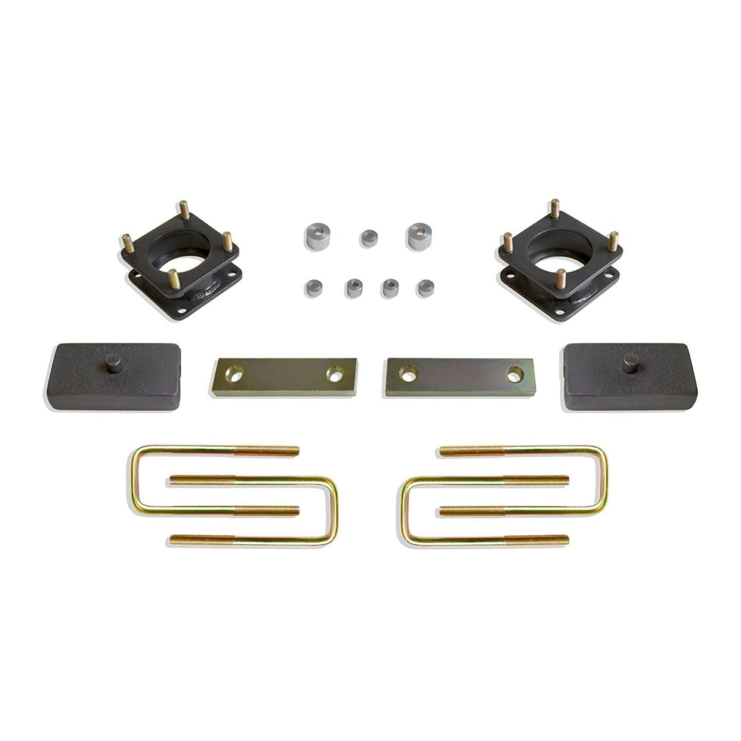 MaxTrac MP886721-4 2.5"/1" lift kit with strut spacers, diff drop, block, and U-bolts for 2007–2021 Toyota Tundra 4WD