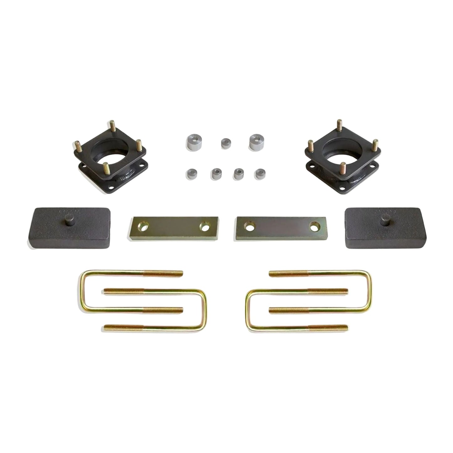 2007-2021 Tundra 2.5 inch front 1 inch rear lift | Toyota Tundra strut spacers rear blocks and U-bolts | MaxTrac Tundra 4WD diff drop leveling suspension kit | Toyota Tundar levling kit for 33 inch tires