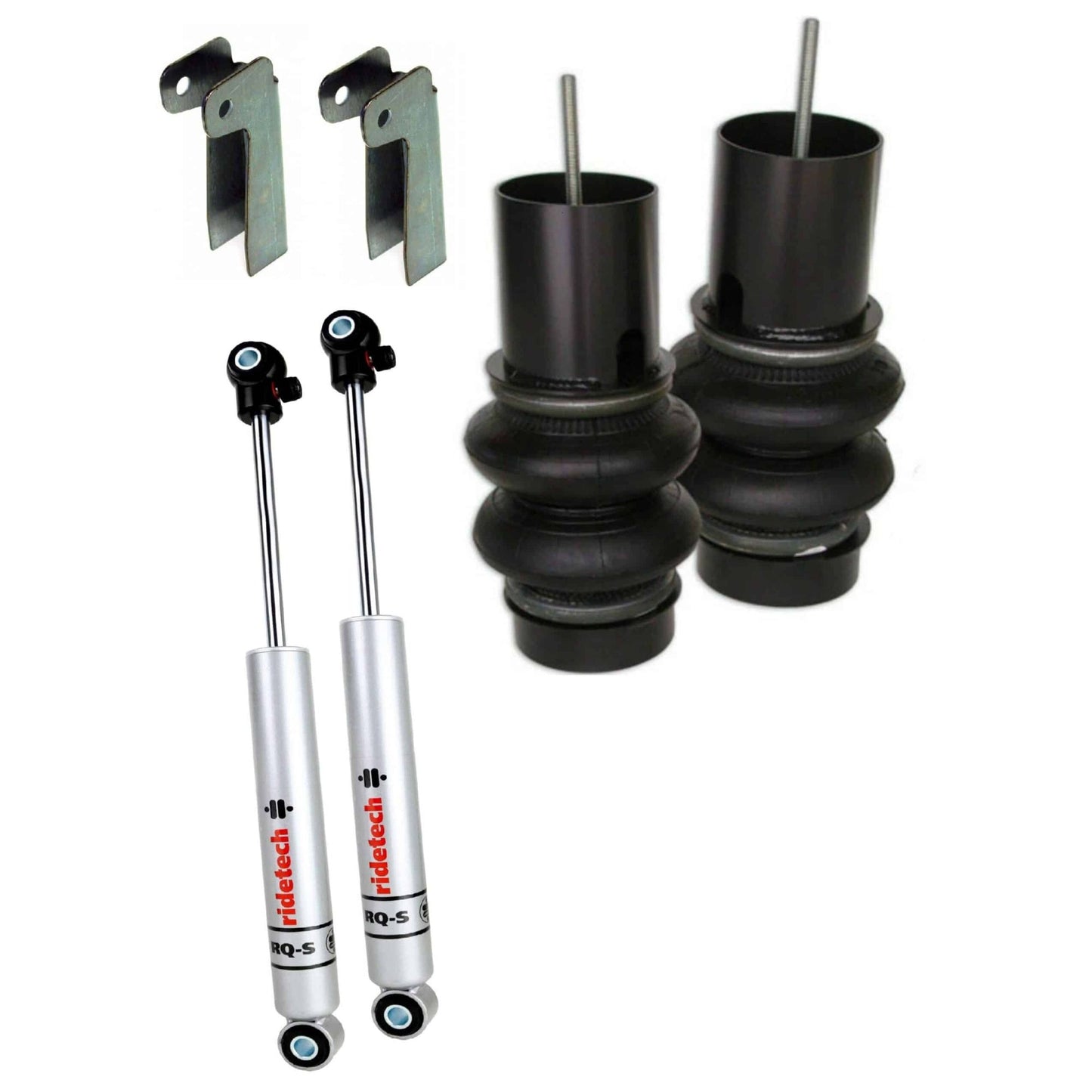 Pontiac full size adjustable front air springs | classic Pontiac lowered suspension