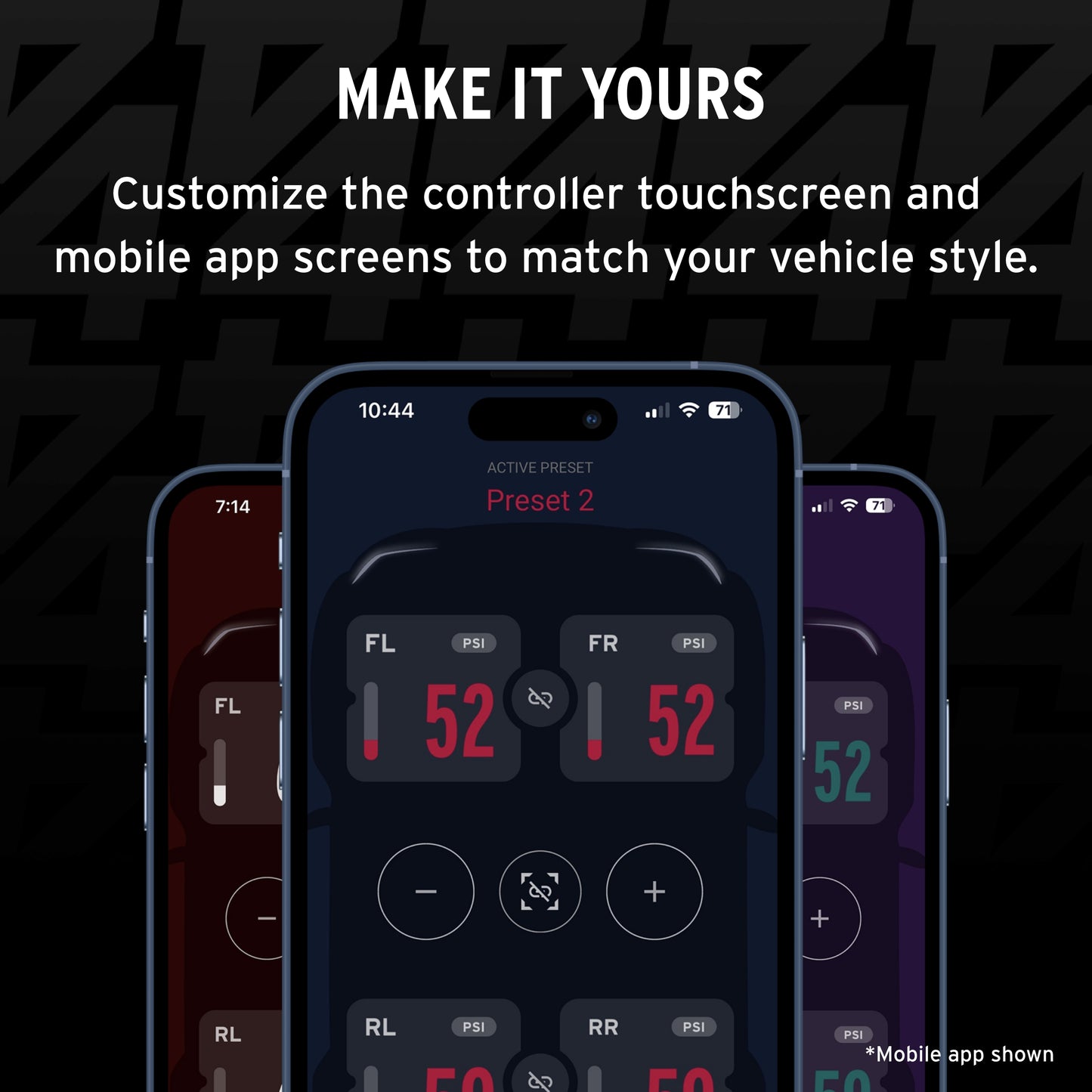 air lift performance ALP4 Touchscreen Display and control it your way make it yours