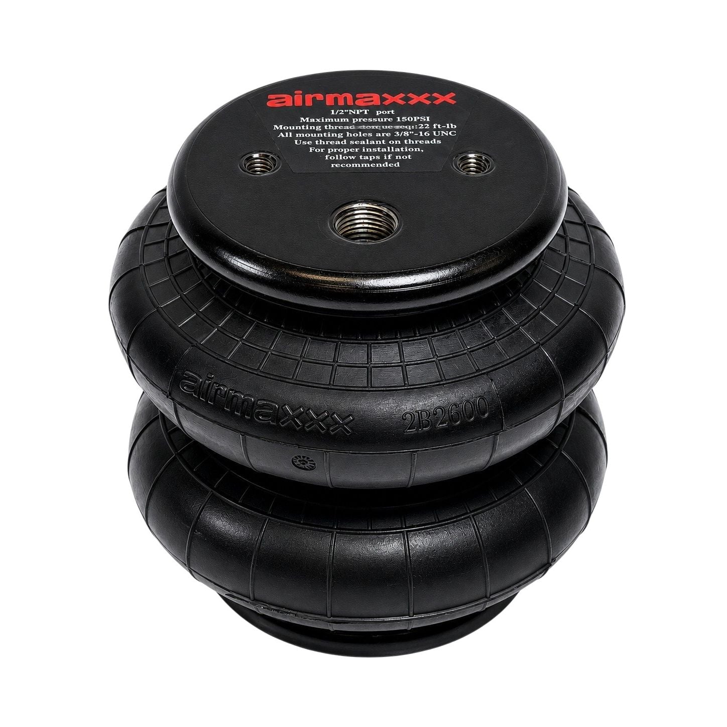 airmaxxx 2600 Air Bag Double Convoluted Suspension Spring 1/2